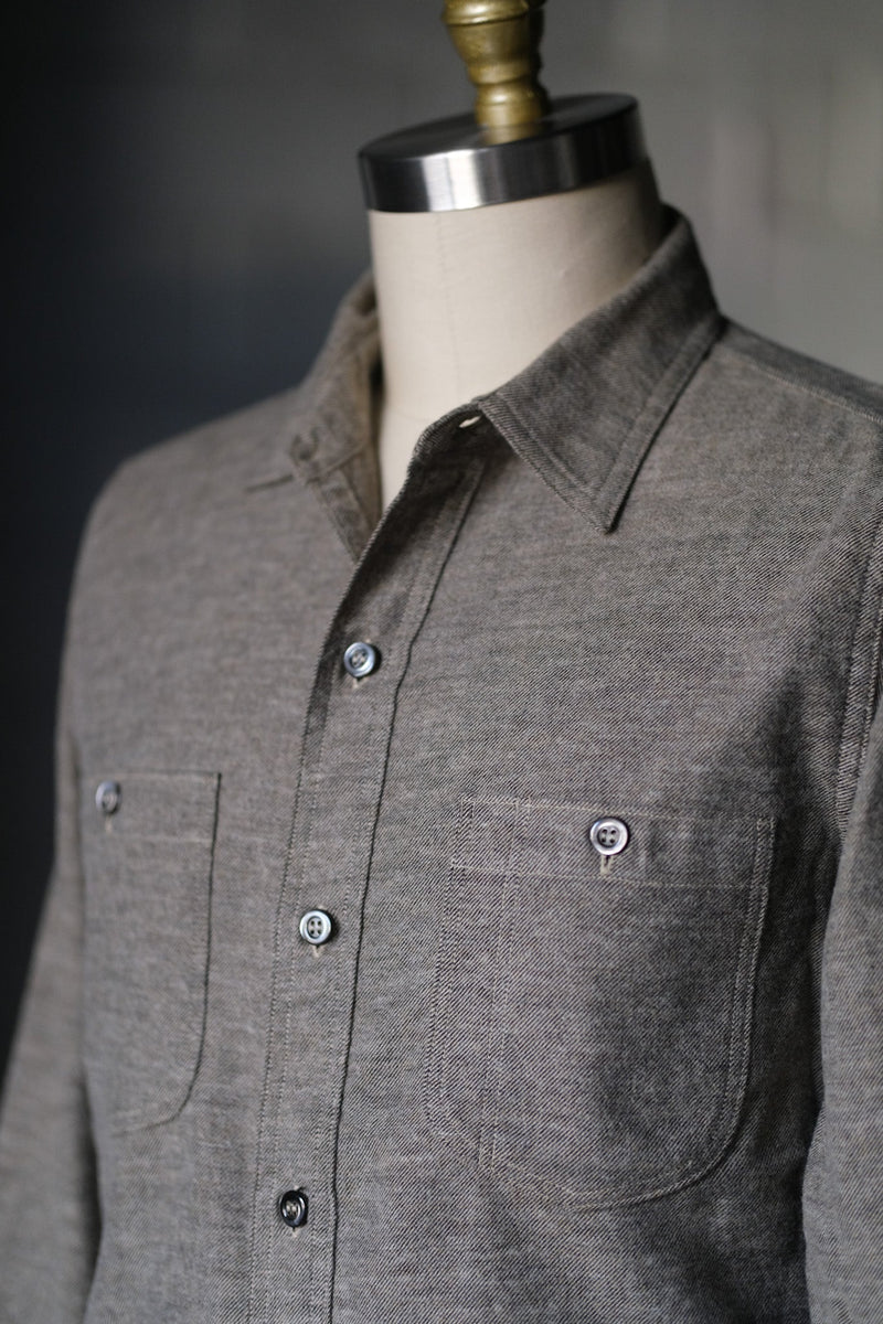 トップス BUTCHER PRODUCTS WOOL SHIRT Butcher Products Lot 342 Cotton Wool Shirt – BROGUE