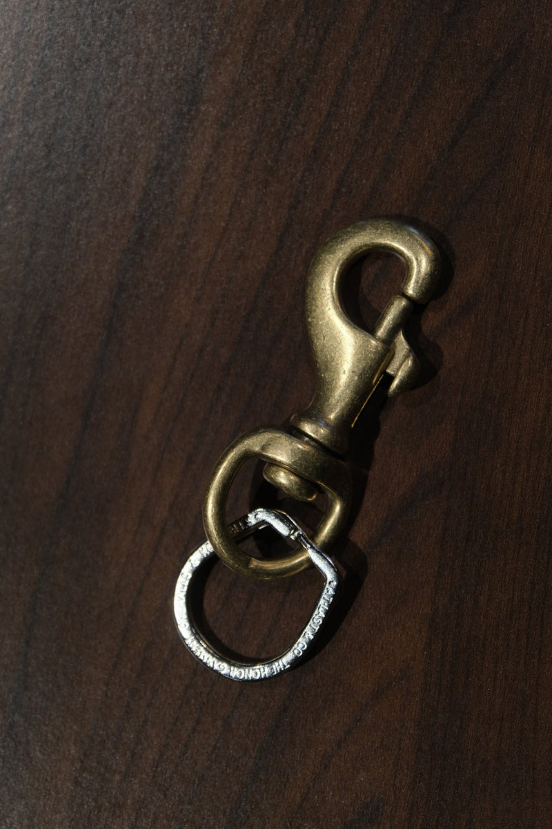 At Last ＆ Co アットラスト/KEY RING/真鍮/未使用品 At Last & Co. Key Ring – BROGUE