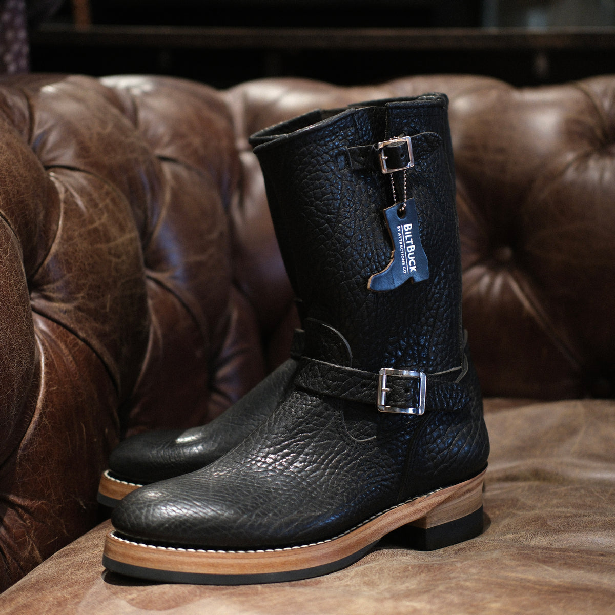 Attractions - Biltbuck Lot.444 Avancorpo Buffalo Engineer Boots