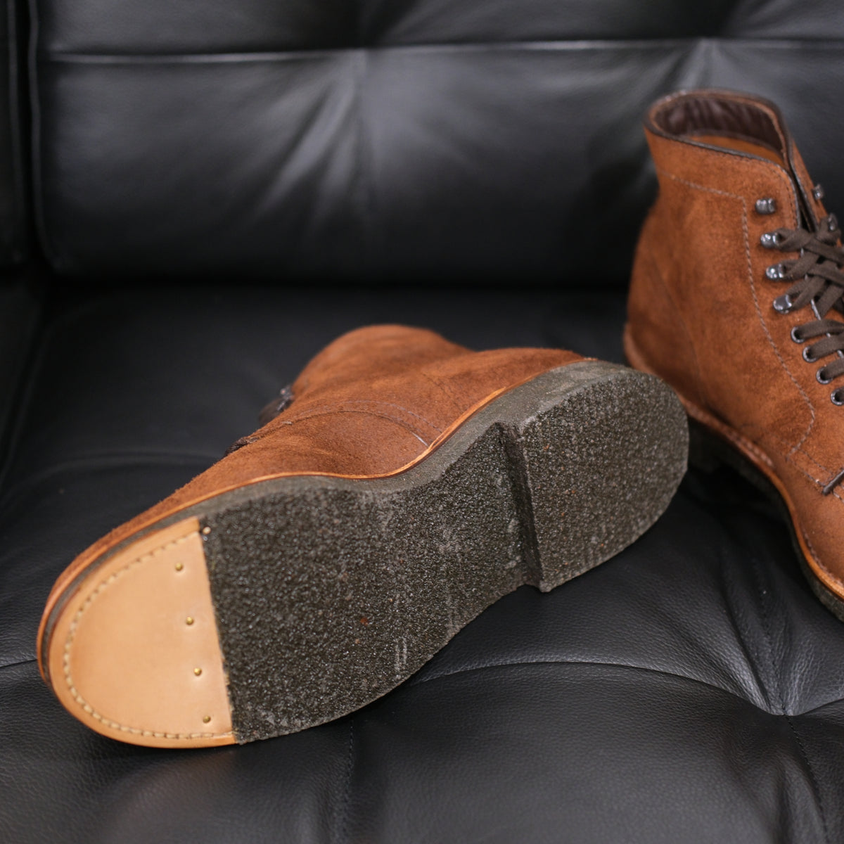 Alden x Brogue Rocky U-Tip Boot – BROGUE