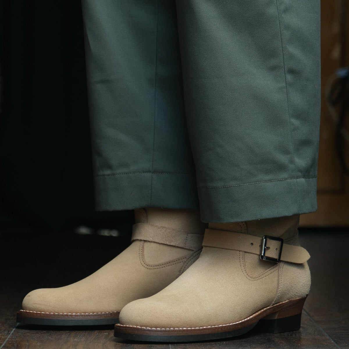 BILTBUCK Lot.329 スエード　ベロア　エンジニアブーツ Attractions - Biltbuck Lot.329 Suede Engineer Boot – BROGUE