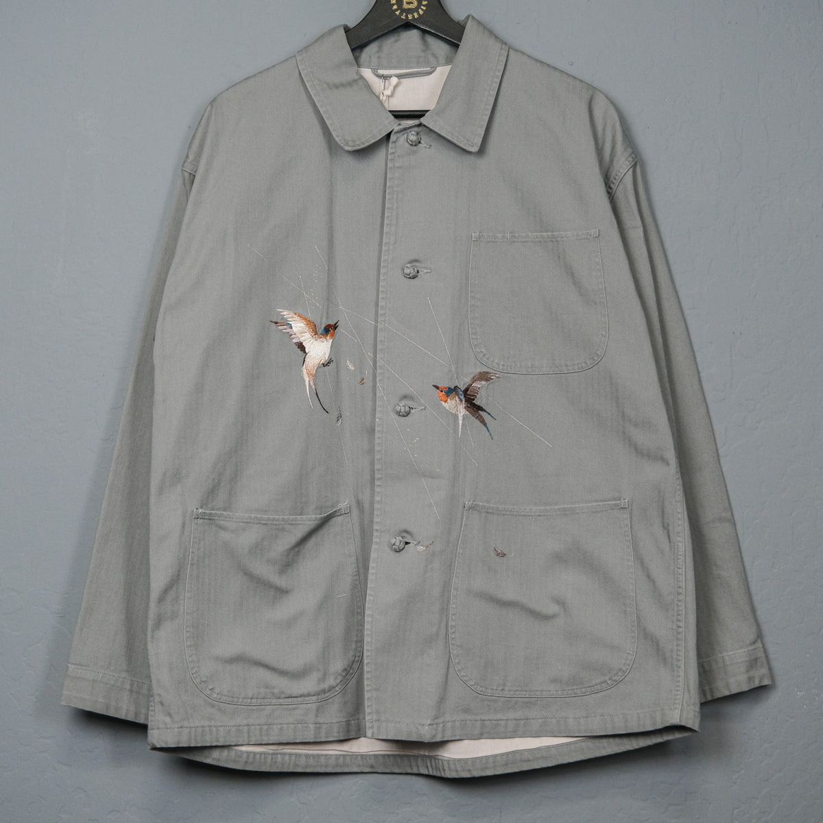 ジャケット・アウター handmade herringbone jacket outer lawgy Wool Herringbone Jacket