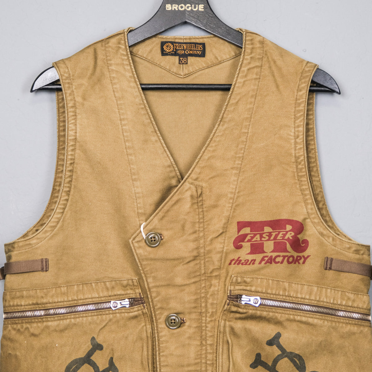 トップス FREEWHEELERS CONDUCTOR VEST 楽天市場】
