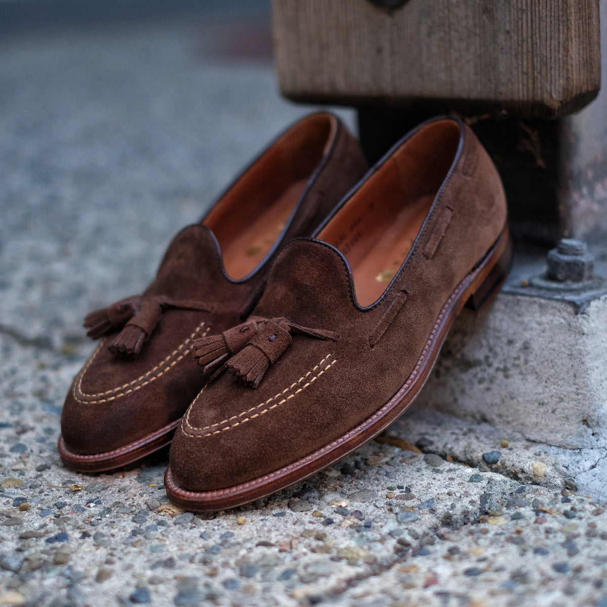 Alden x Brogue Harvey Tassel Loafers BROGUE
