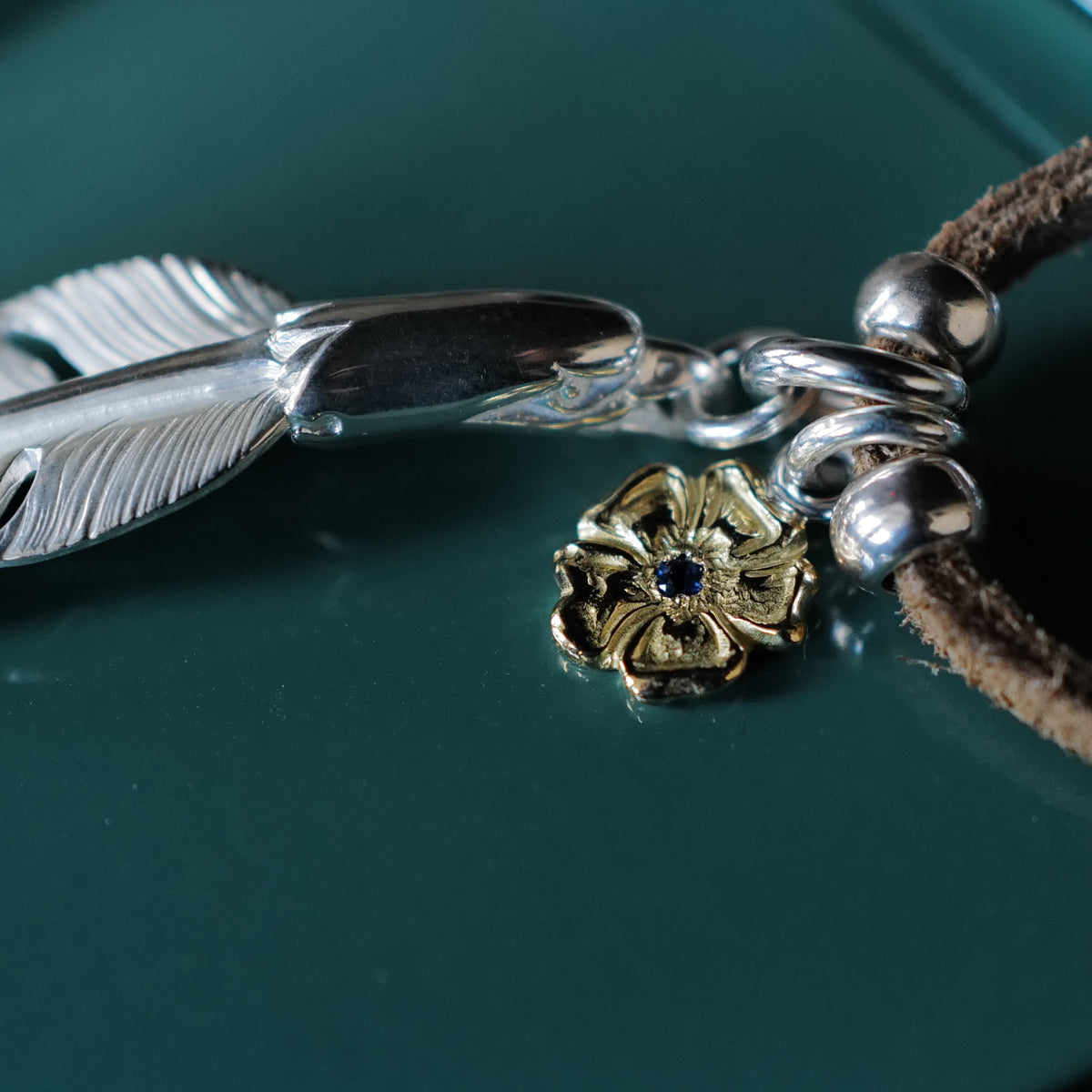 Larry Smith Eagle Head Feather Necklace – BROGUE