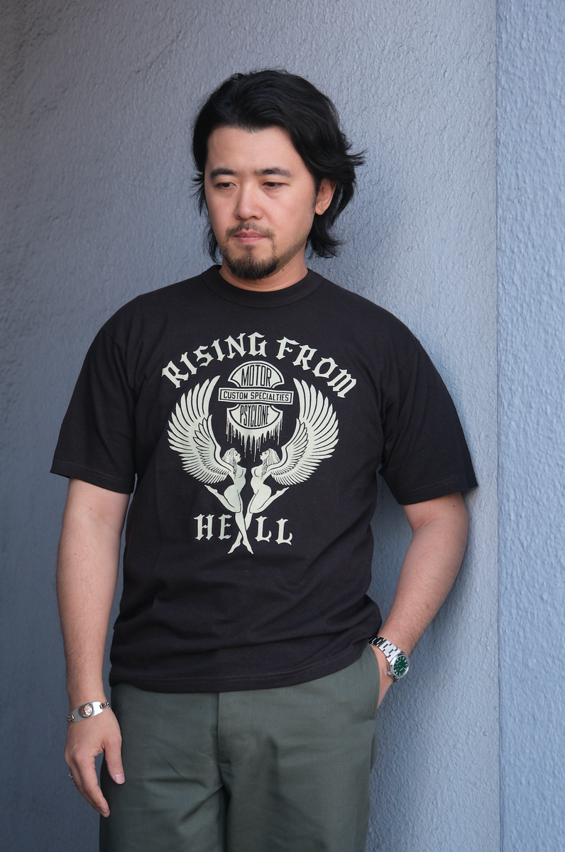 Freewheelers Rising From Hell T-shirt – BROGUE