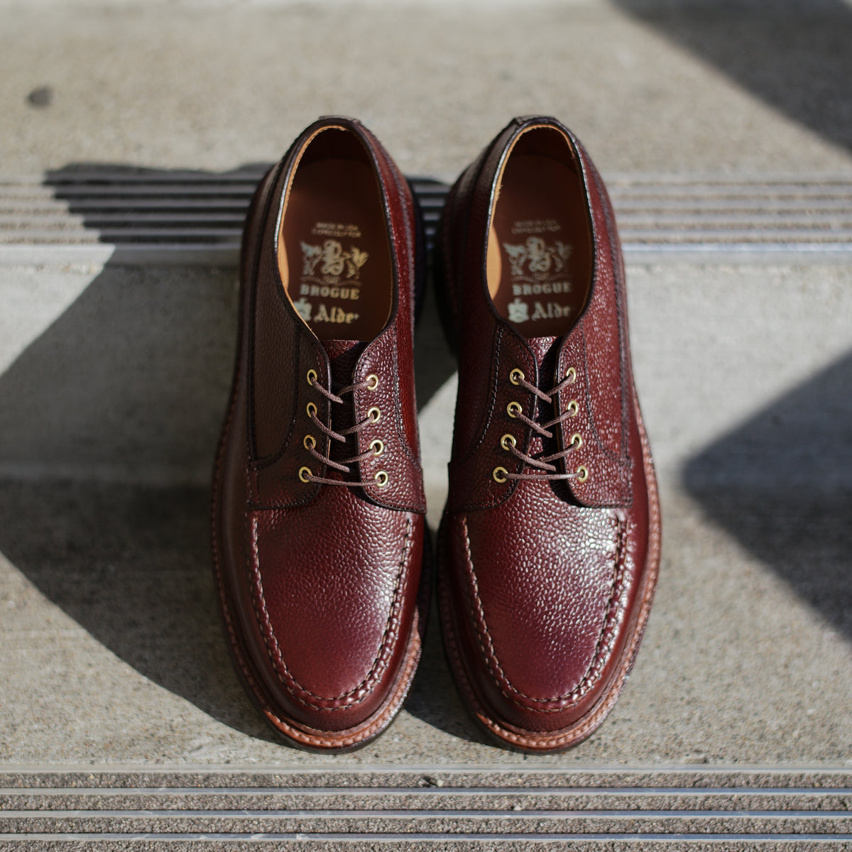 Alden x Brogue Ranger Mocc Blucher – BROGUE Alden x Brogue Ranger Mocc Blucher – BROGUE