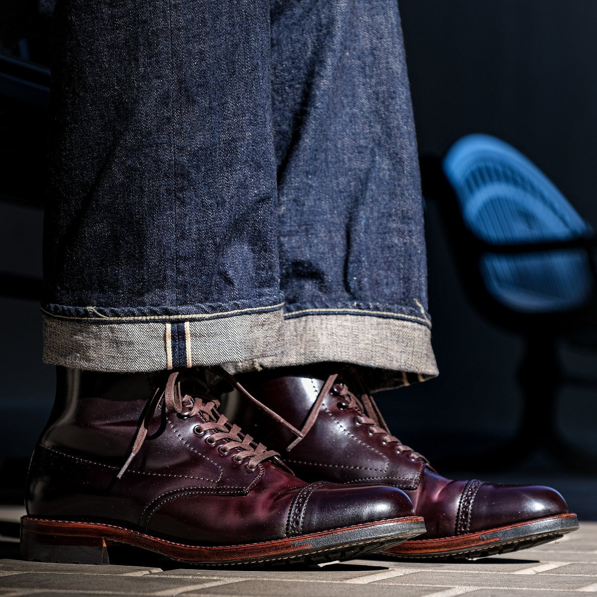 Alden x Brogue Jumper Boot (Commando Sole) โ BROGUE