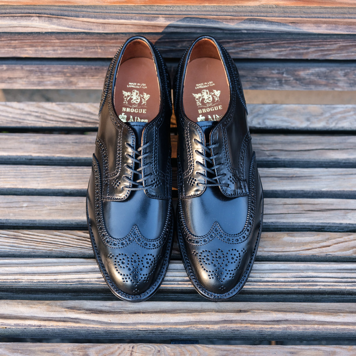 Alden x Brogue Classic Short Wing Blucher – BROGUE