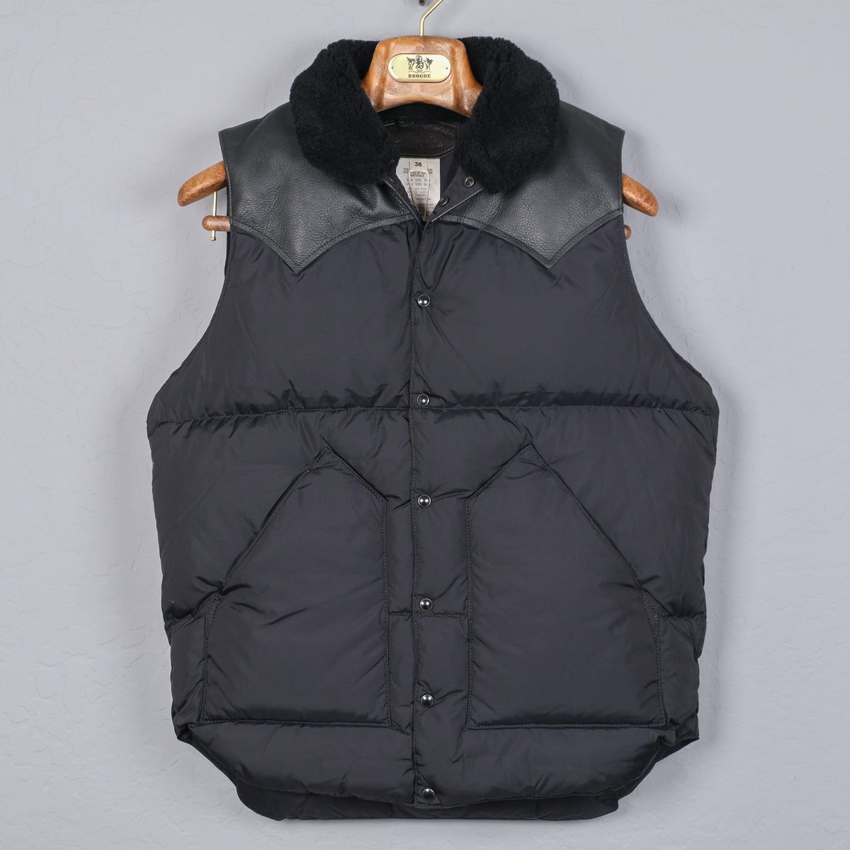 Rocky Mountain Christy Down Vest (Black) – BROGUE
