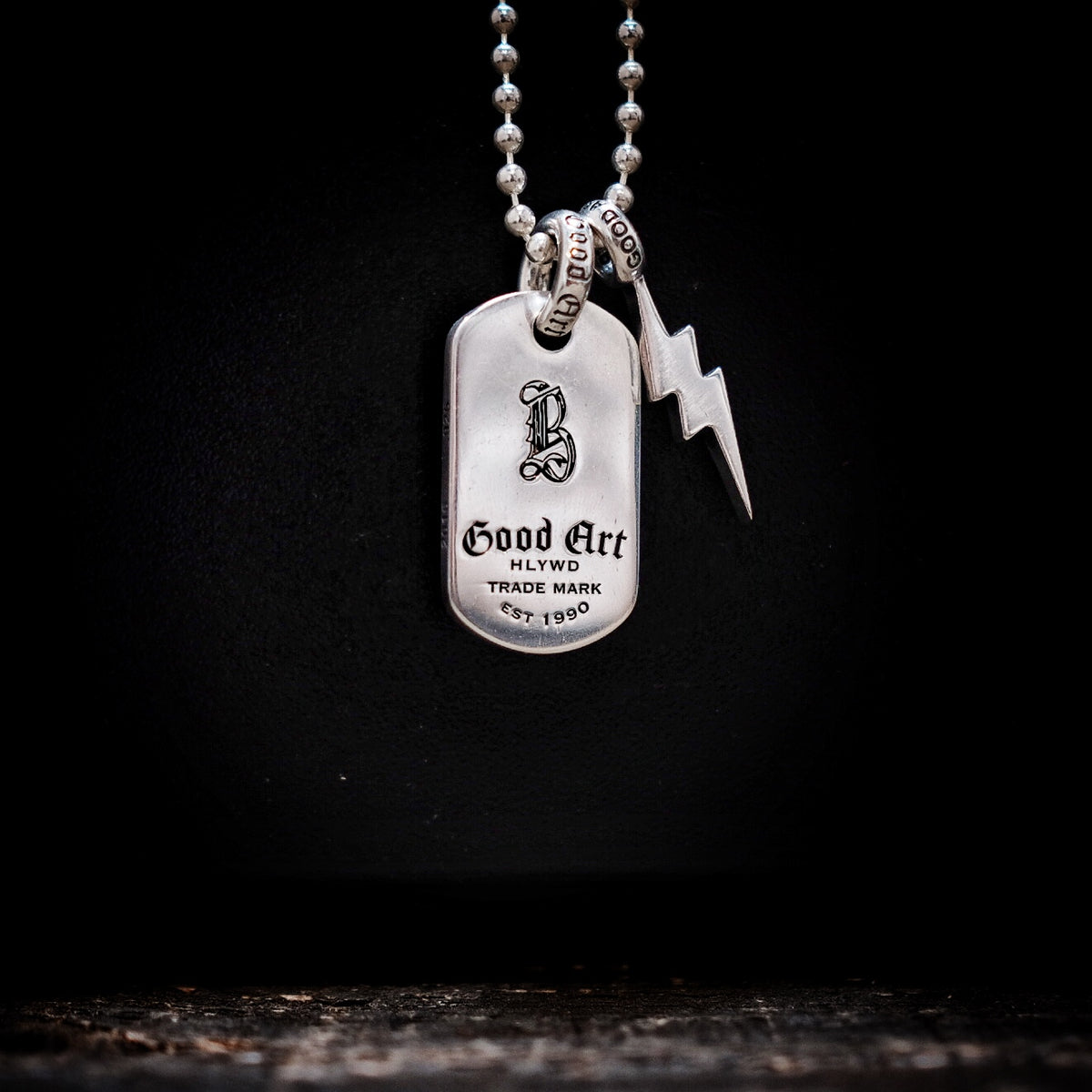 GOOD ART HLYWD x BROGUE Dog Tag Pendant GOOD ART HLYWD x BROGUE Dog Tag Pendant
