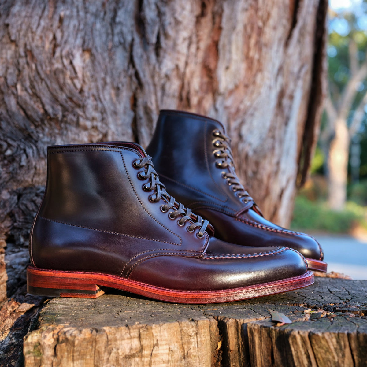 Alden x Brogue Highland Tanker Boot