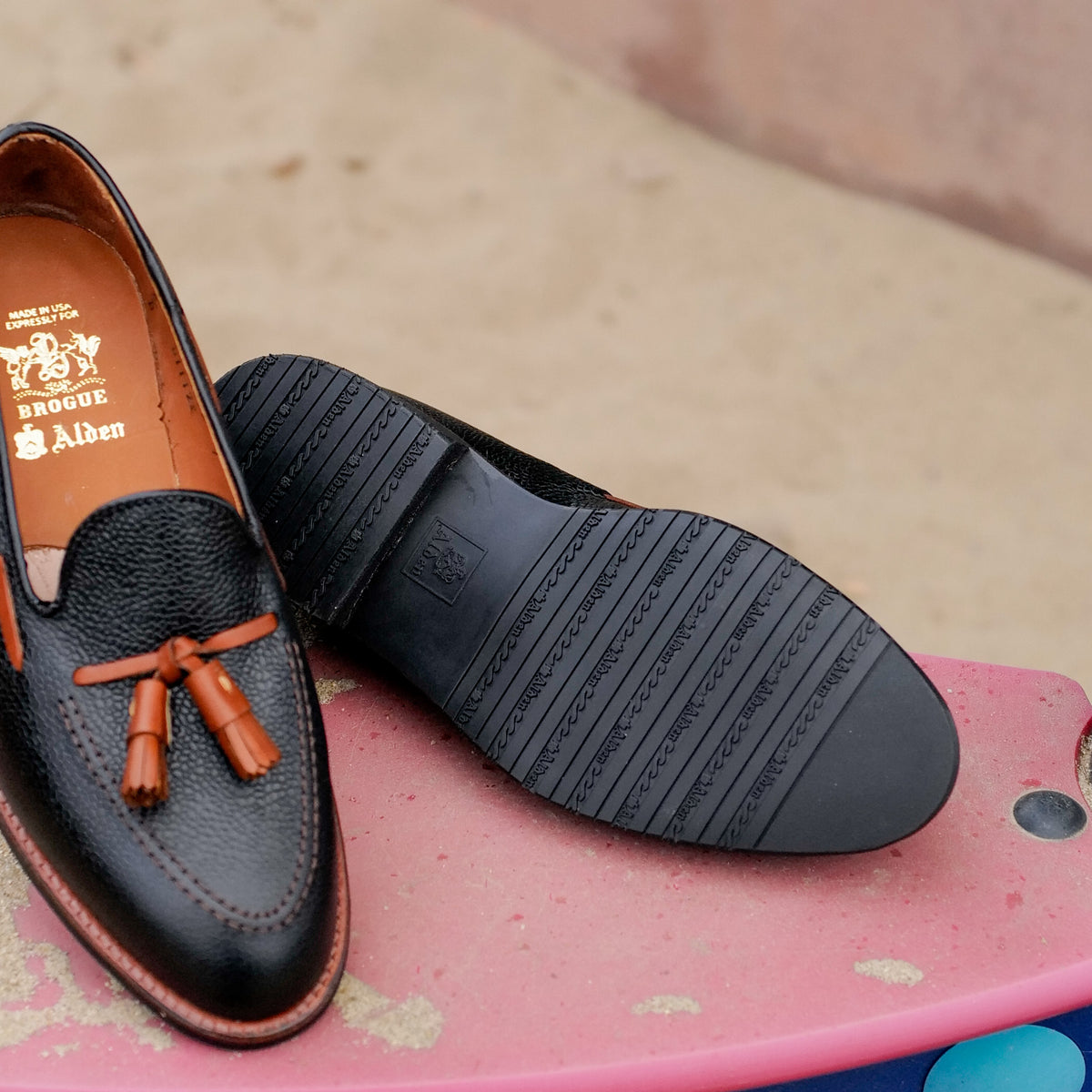 Alden x Brogue Torii Tassel Loafers – BROGUE