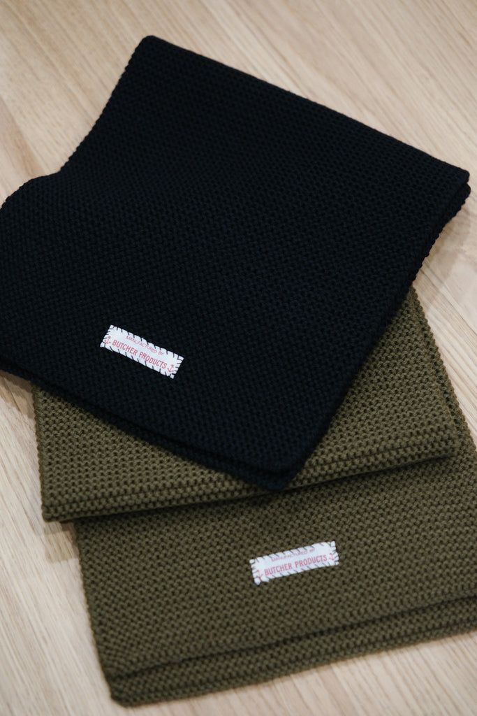 BUTCHER PRODUCTS MUFFLER 超美品!!◇MUFFLER レッドクロスマフラー