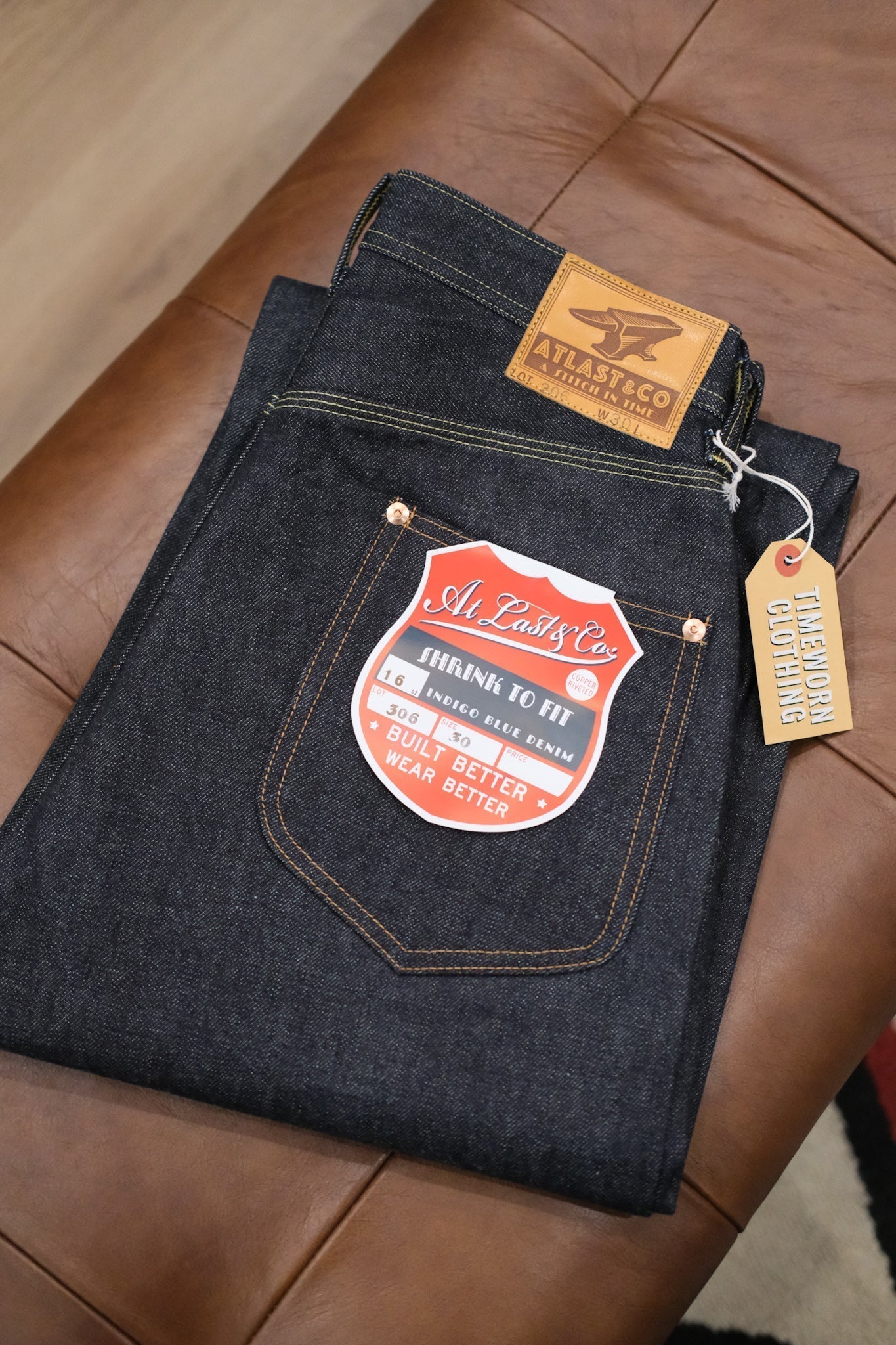 AT LAST＆CO.　Lot306 At Last & Co. Lot 306 Denim Work Pants – BROGUE