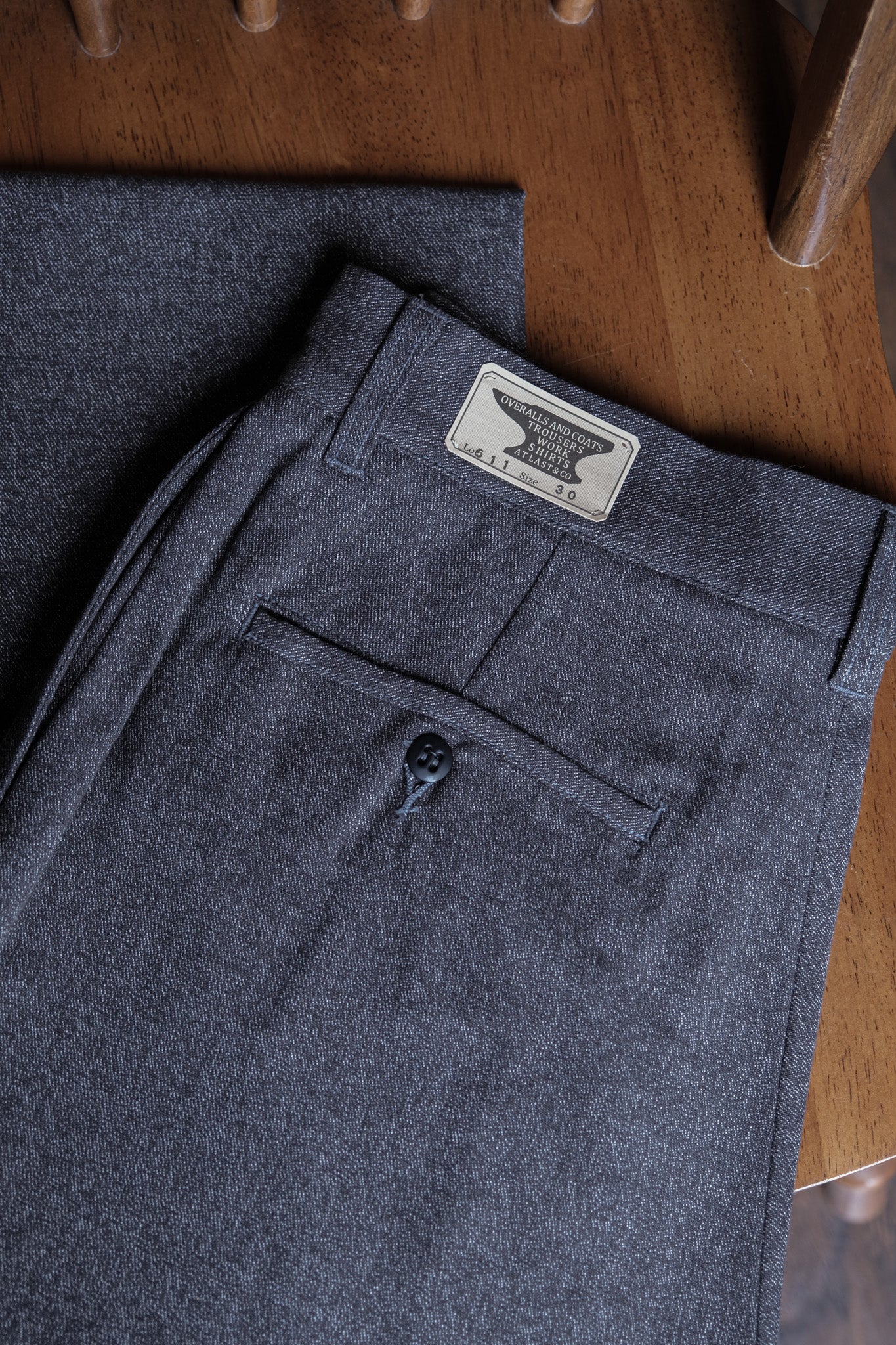 butcher products atlast デニムトラウザー 36インチ butcher products atlast デニムトラウザー 36インチ AT LAST