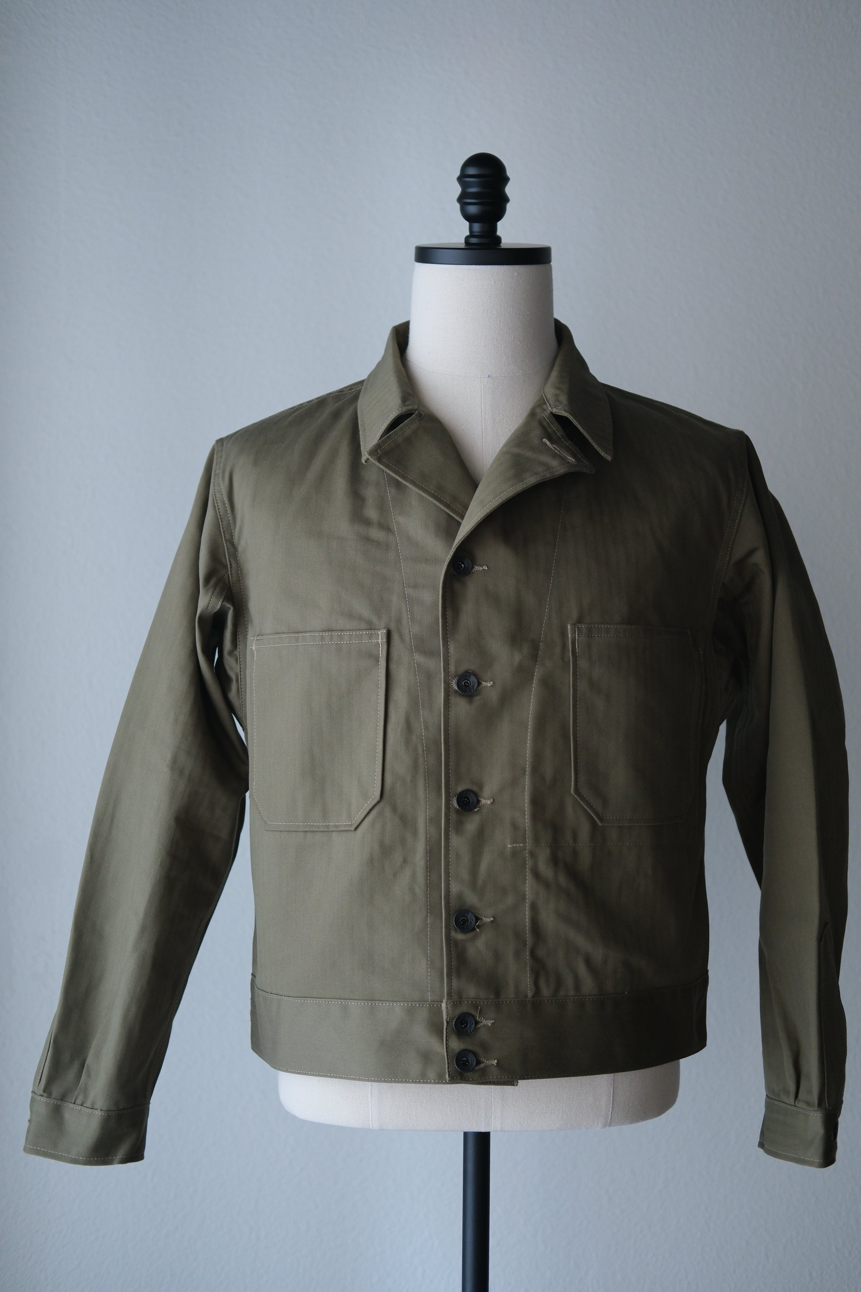 At Last & Co. Herringbone Utility Jacket – BROGUE