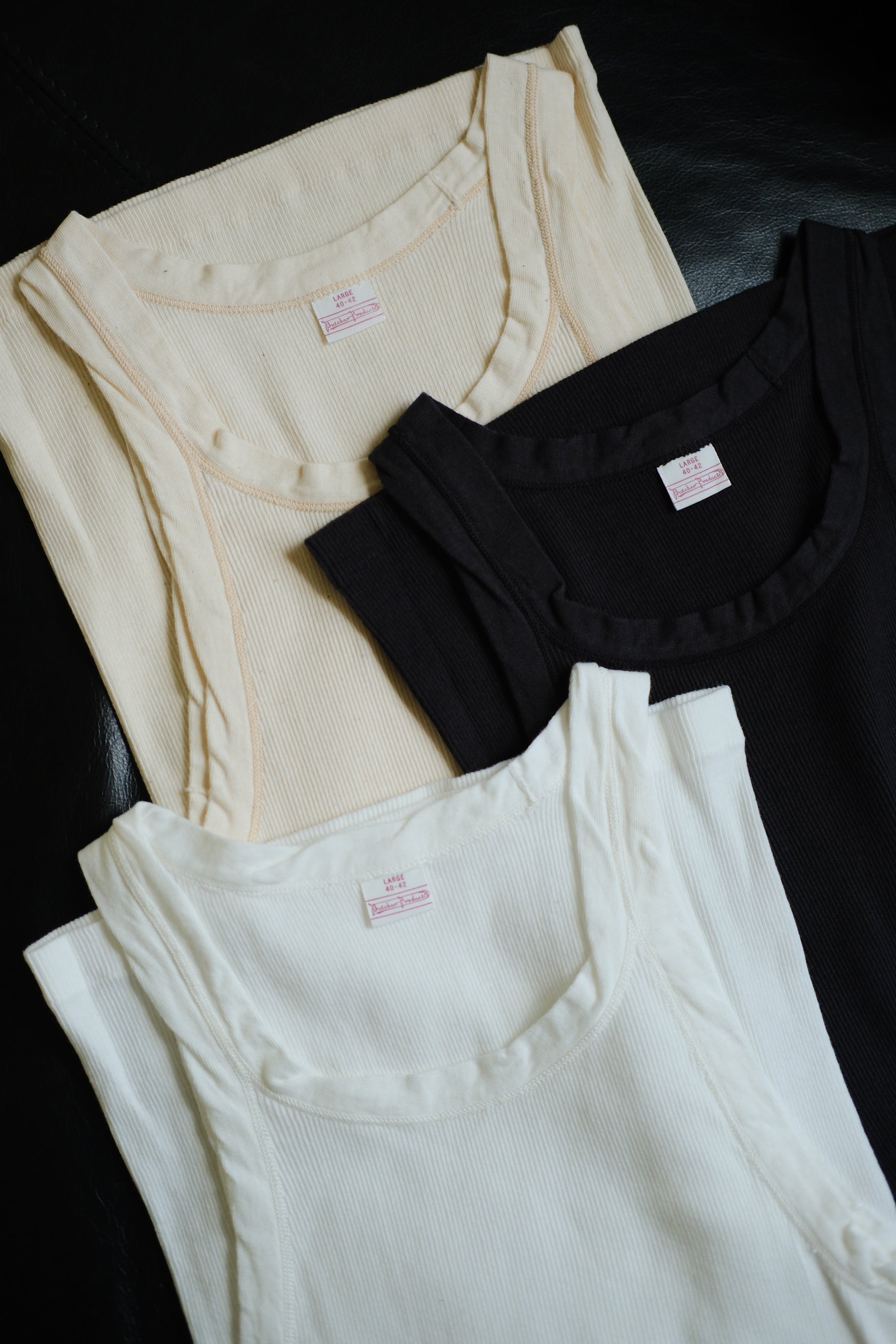 トップス butcher products summer knit 36 Butcher Products Ribbed Tank Top – A Summer Essential – BROGUE