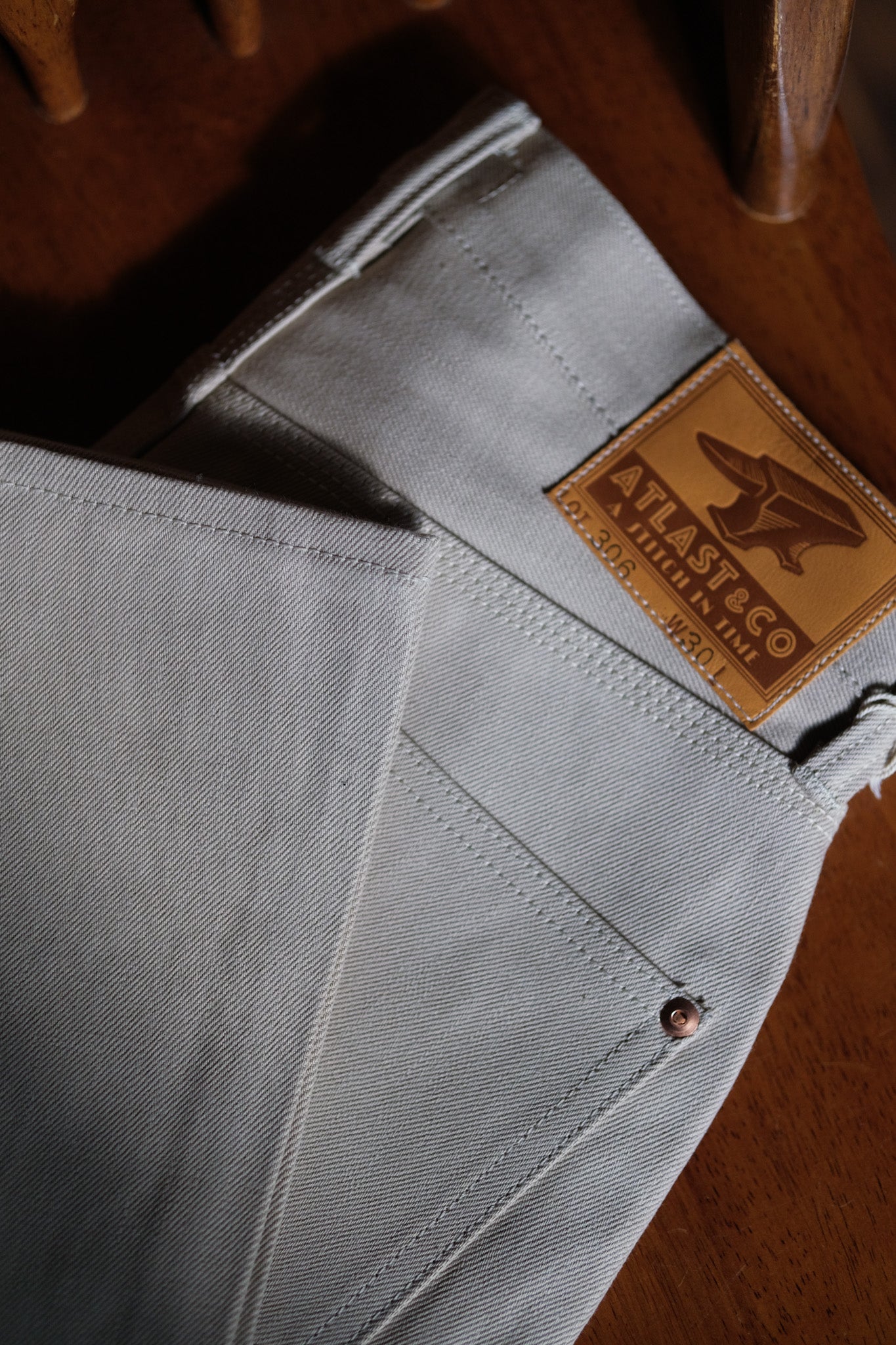 AT LAST＆CO.　Lot306 At Last & Co. Lot 306 Denim Work Pants – BROGUE