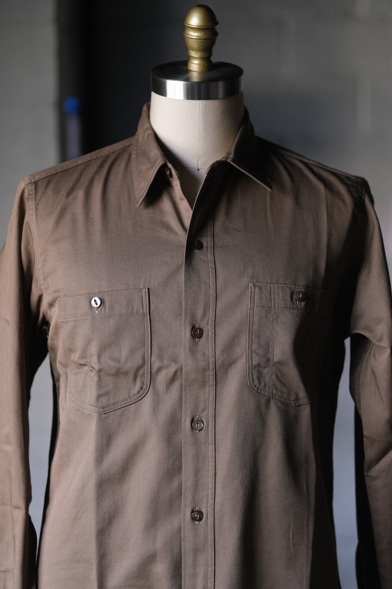 トップス Butcher ProductS Butcher Products Lot 343 Cotton Twill Shirts – BROGUE