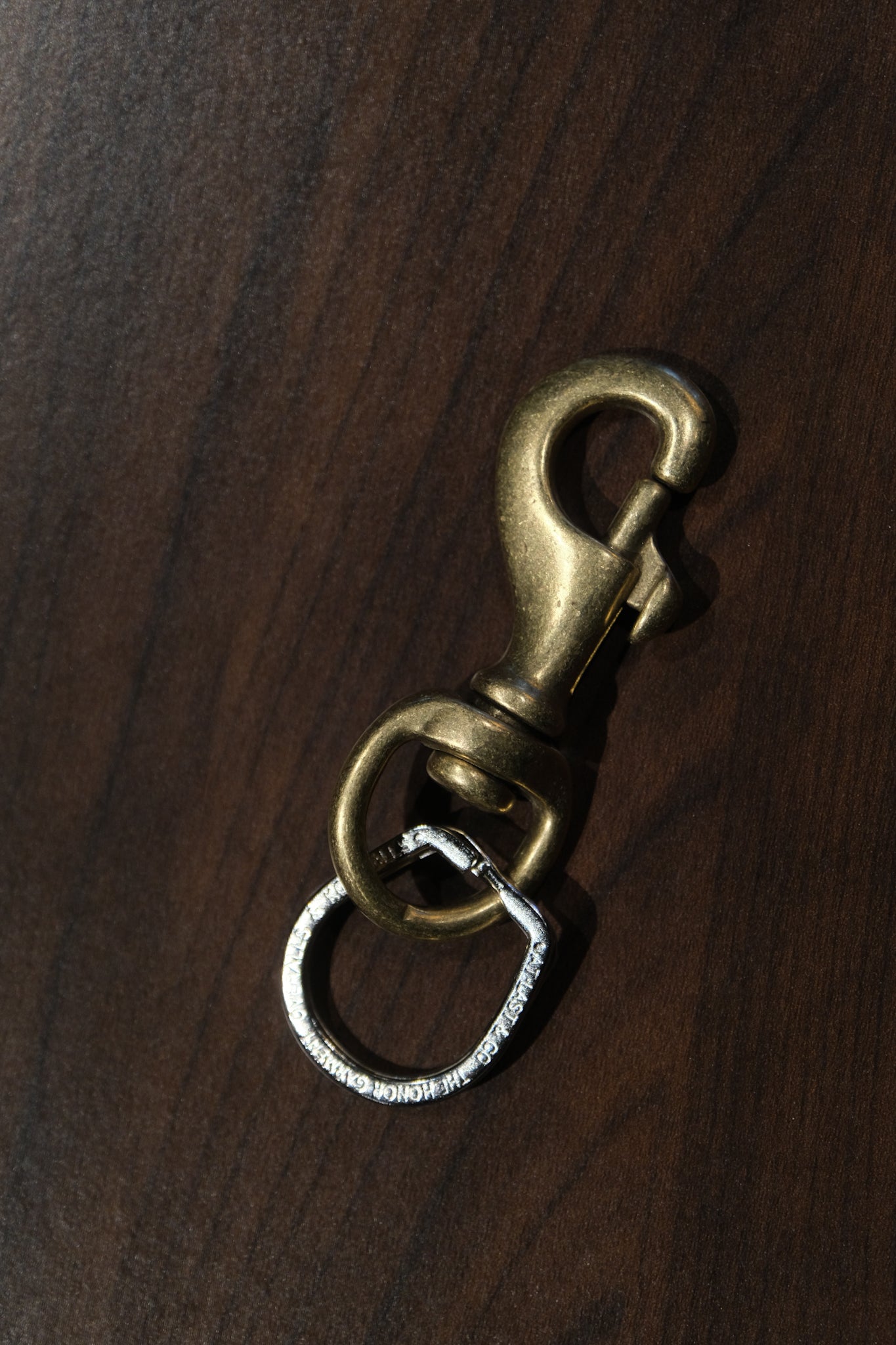 小物 At Last & Co. KEY RING At Last & Co. Key Ring – BROGUE