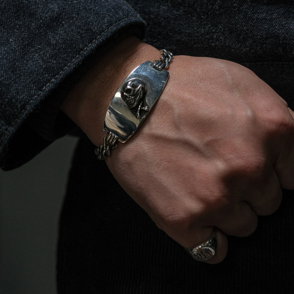 At Last & Co. Skull Bracelet