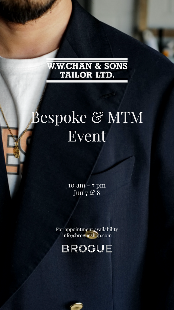 WWCHAN Bespoke  & MTM Trunk Show is coming