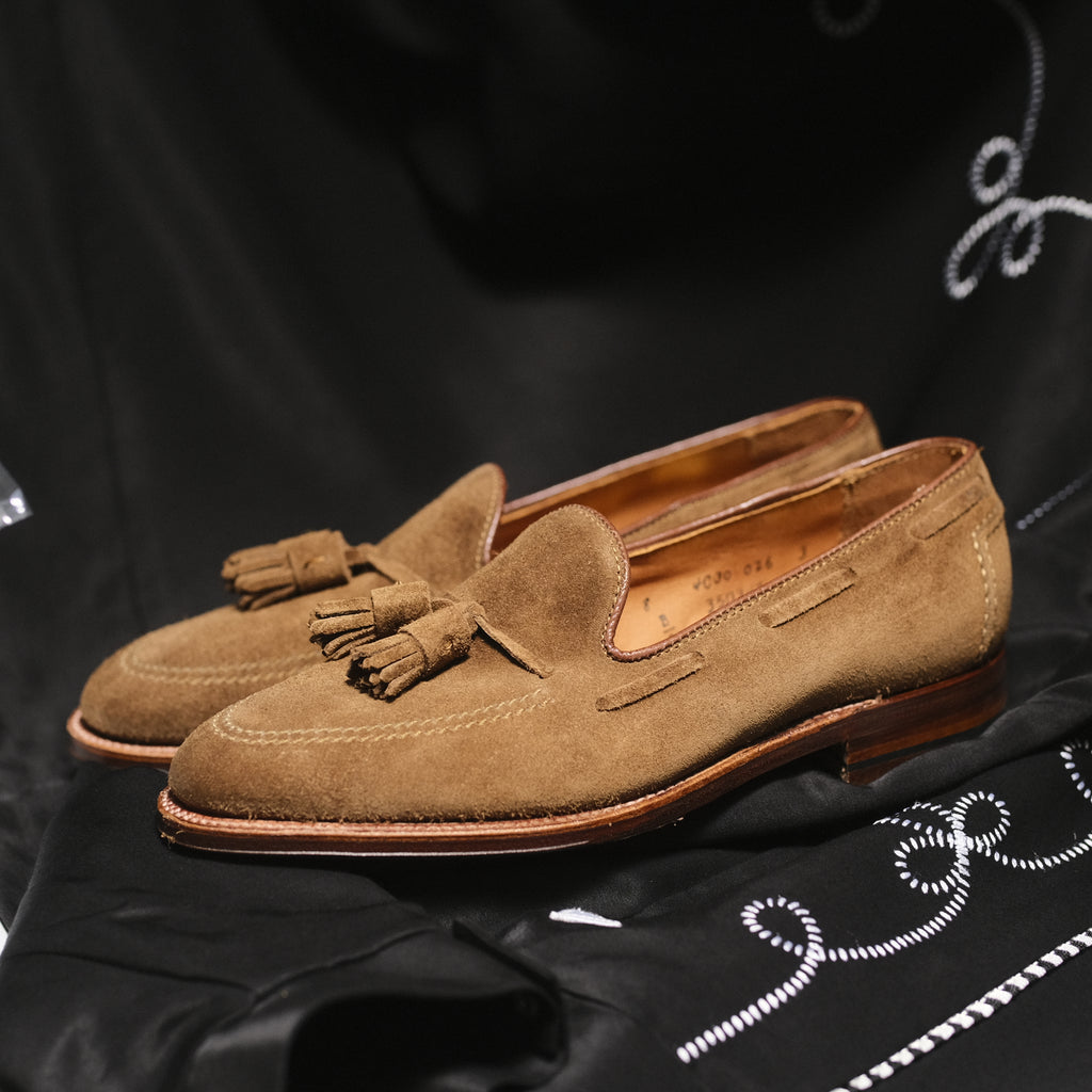Alden x Brogue Unlined "Marcello" Tassel Loafer