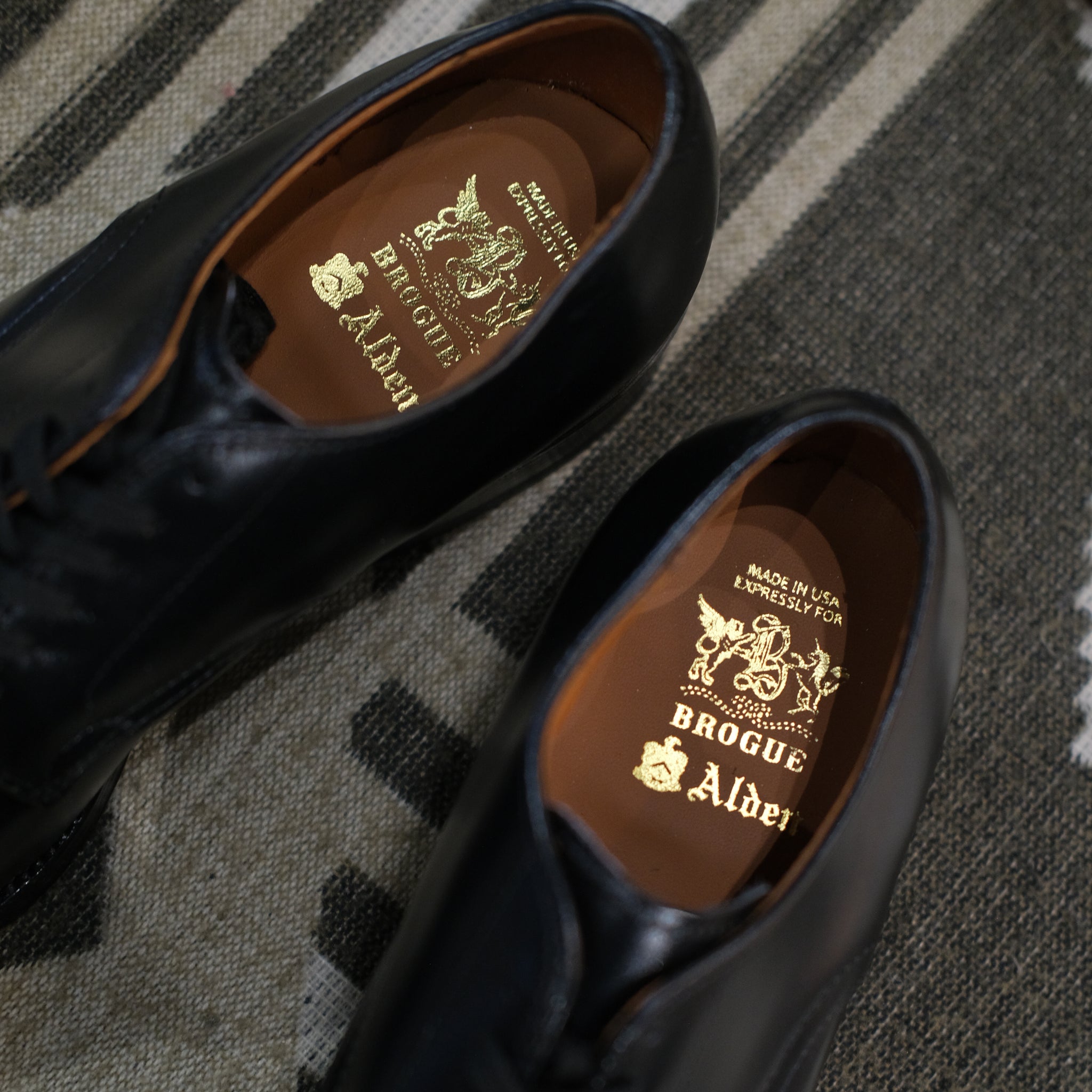 【メル18292】ALDEN7140SHIPS別注 Alden x Brogue 1940 Service Shoe – BROGUE