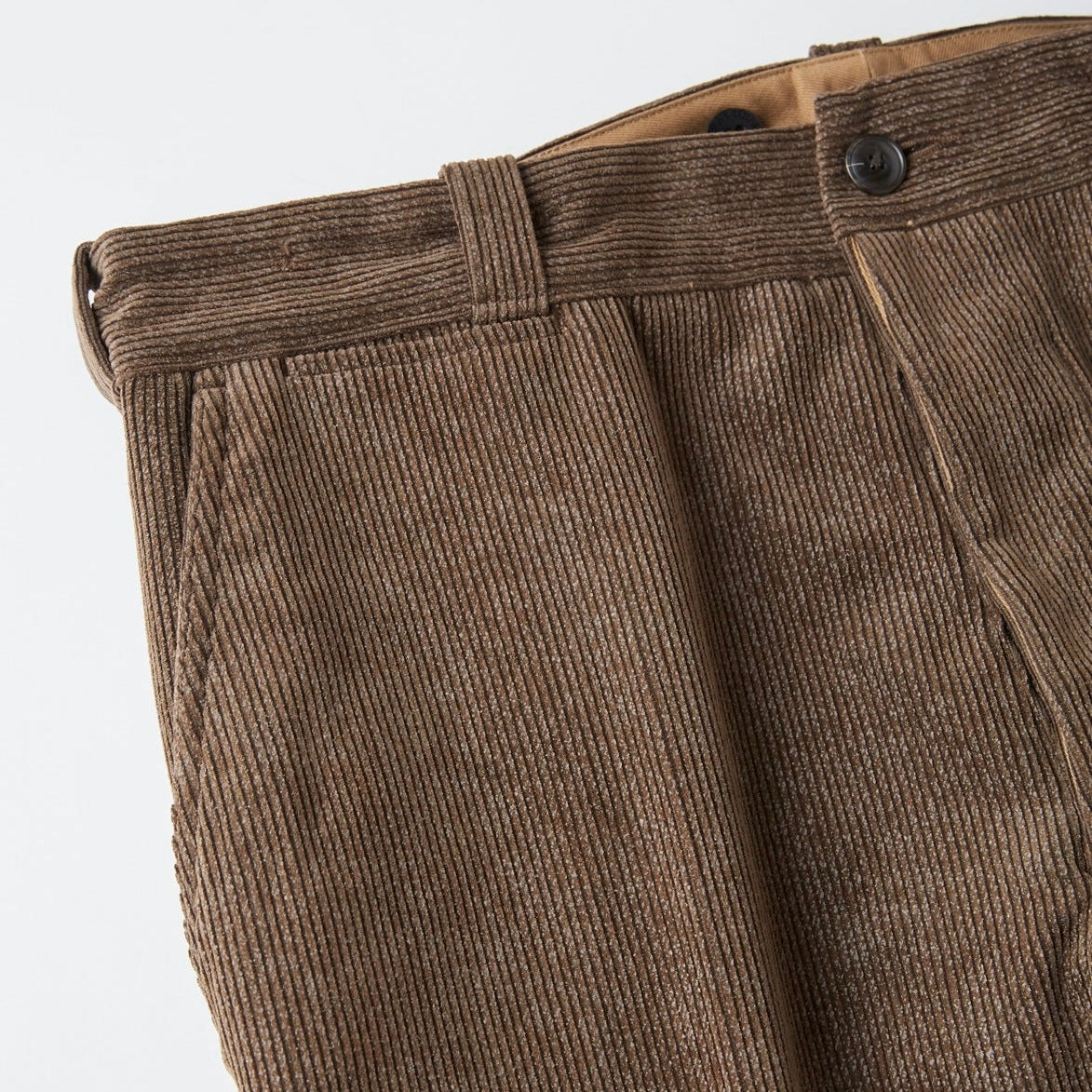 OLD JOE & CO. 21aw　SPRIT POCKET TROUSER Old Joe - Printed Cords Sprit Pocket Trousers – BROGUE