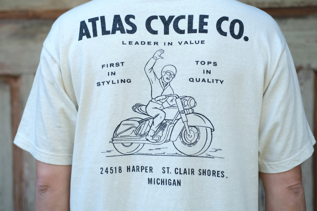 Freewheelers "ATLAS CYCLE CO." T-Shirt