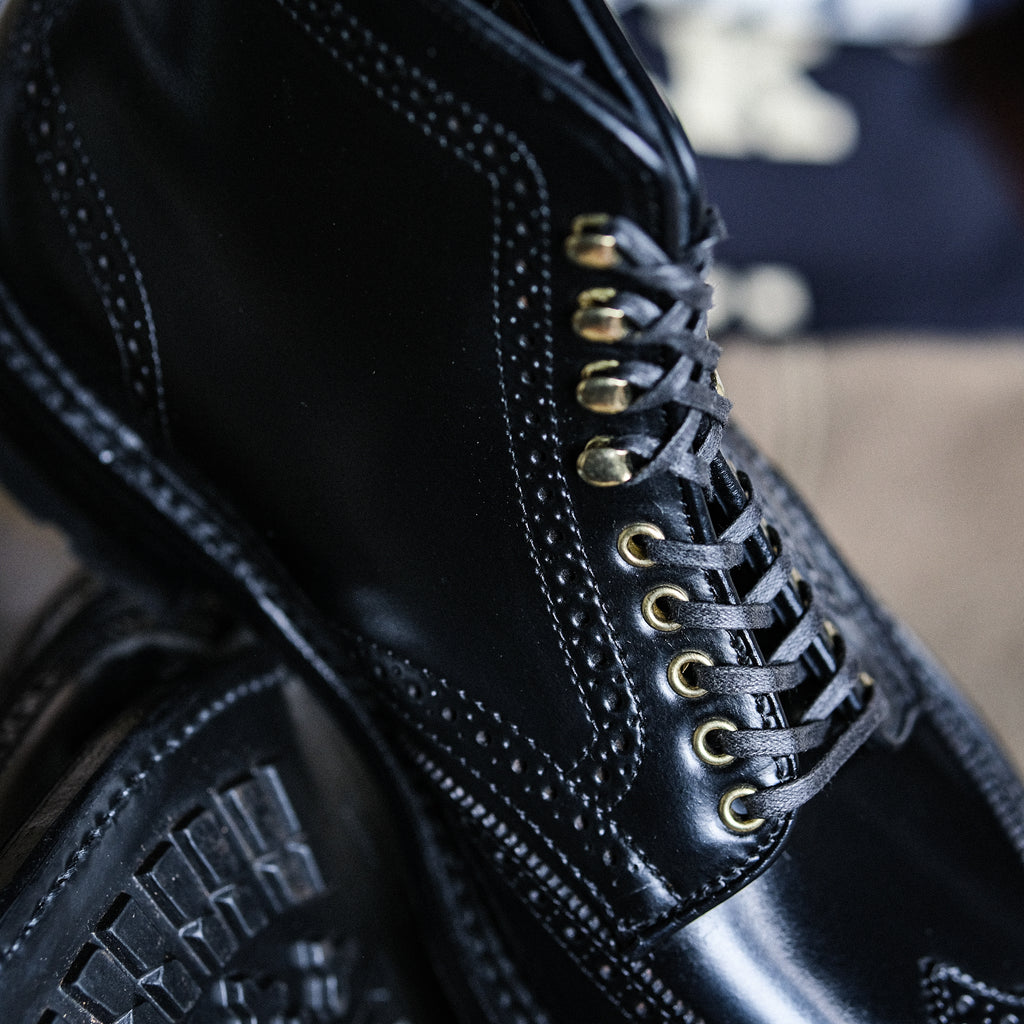 Alden x Brogue Wing Tip Boot