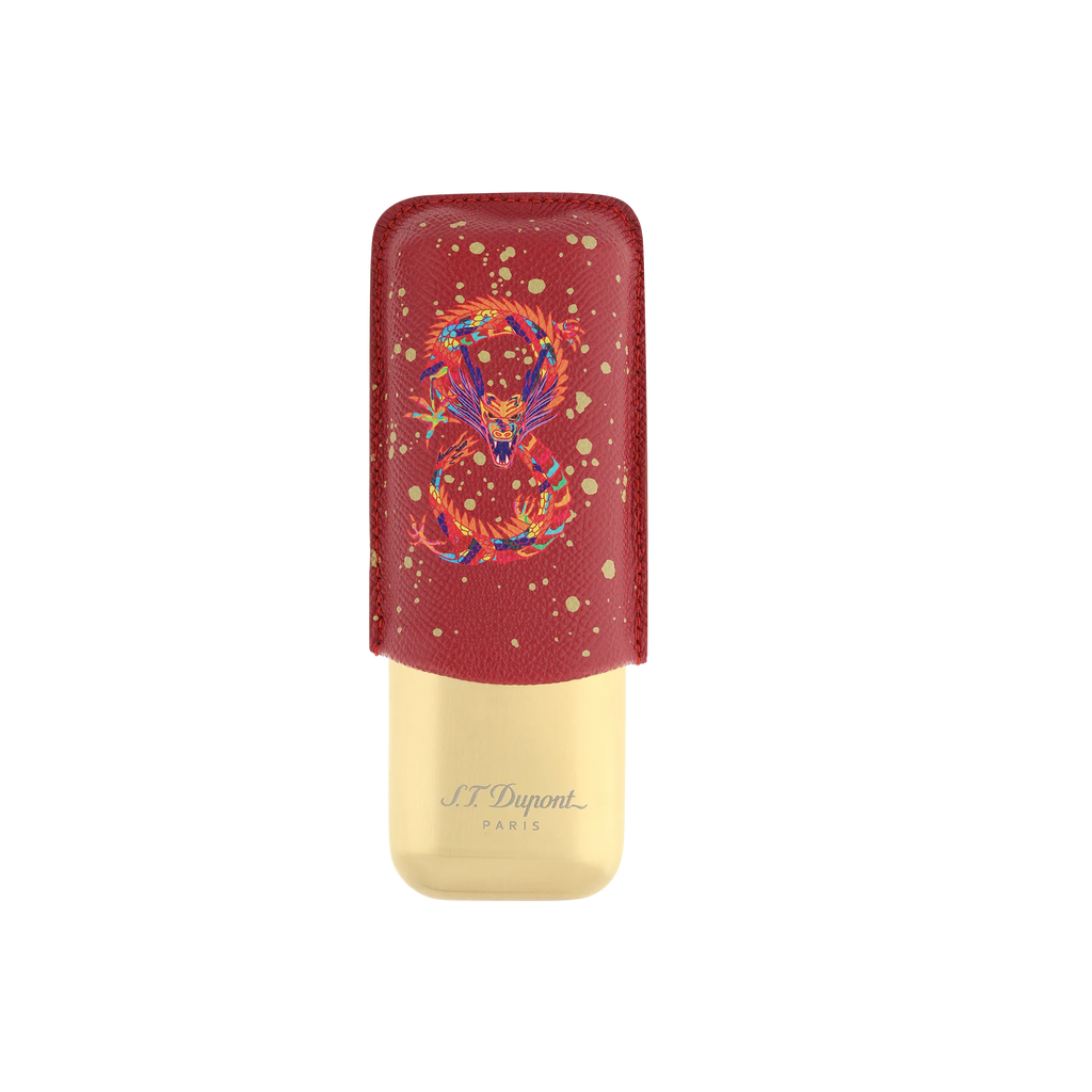 S.T. Dupont Year of the Dragon Double Cigar Case