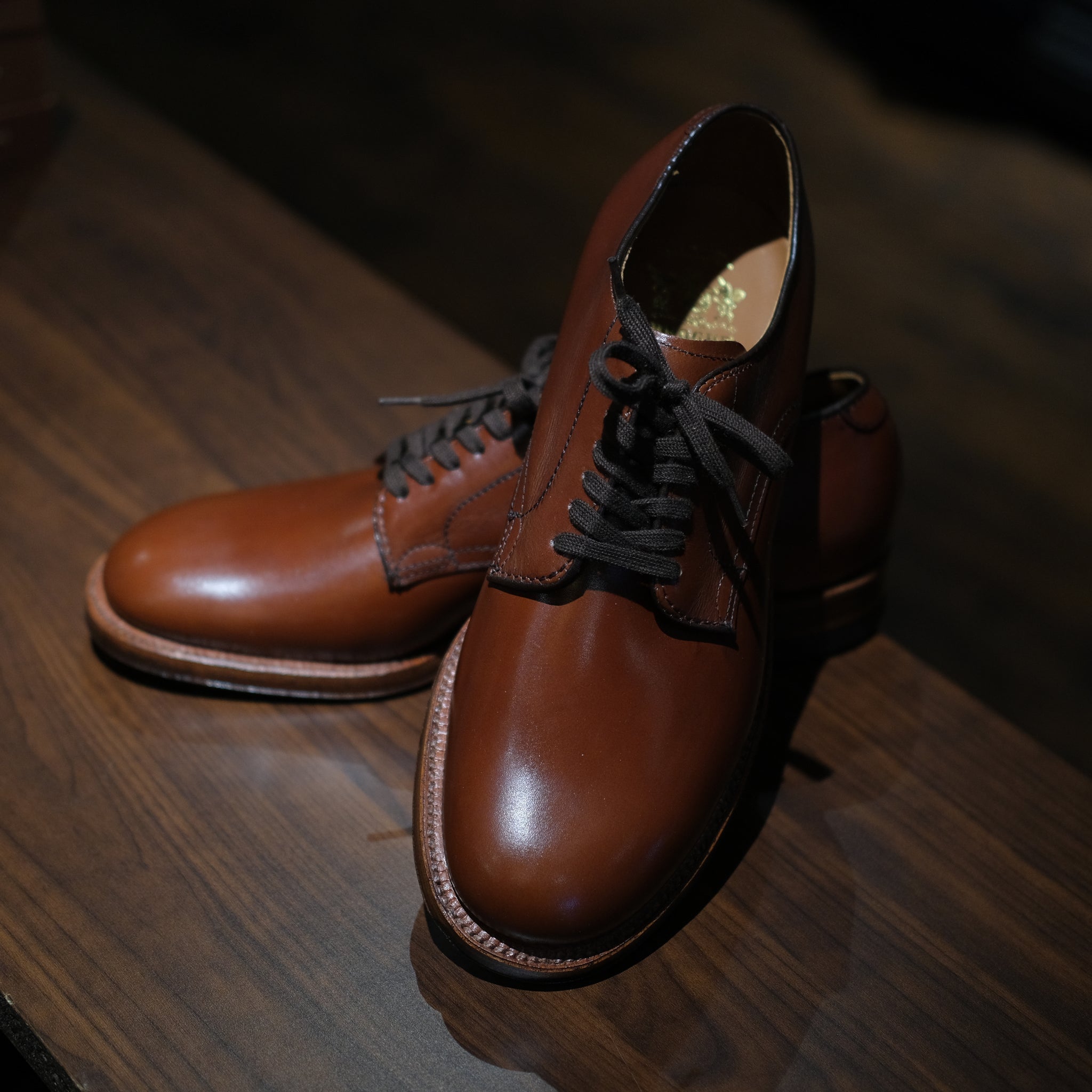 Alden Officer Shoe - Walnut Calf - Size 11.5 Men main image 4
