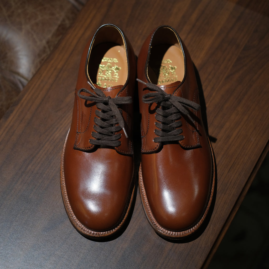 Alden x Brogue 1940 Service Shoe Brown