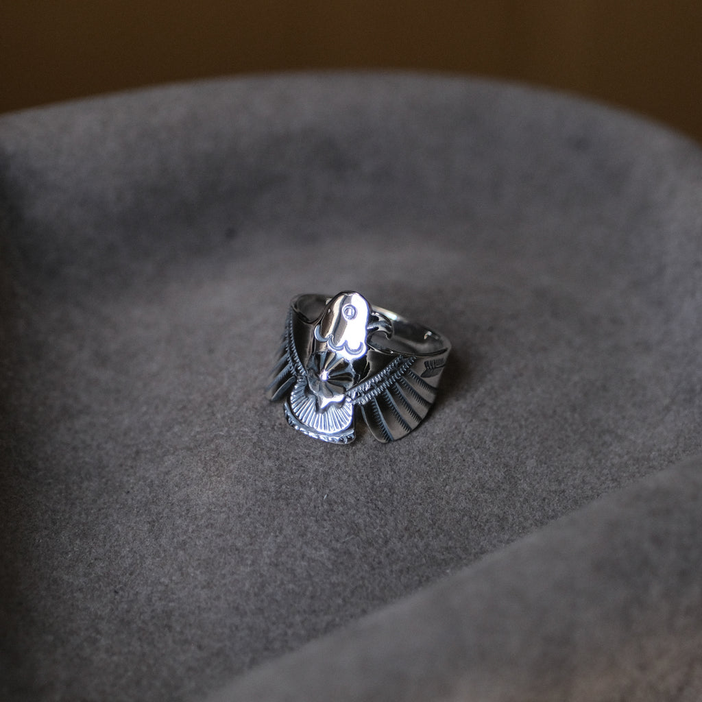 Larry Smith Thunderbird Ring