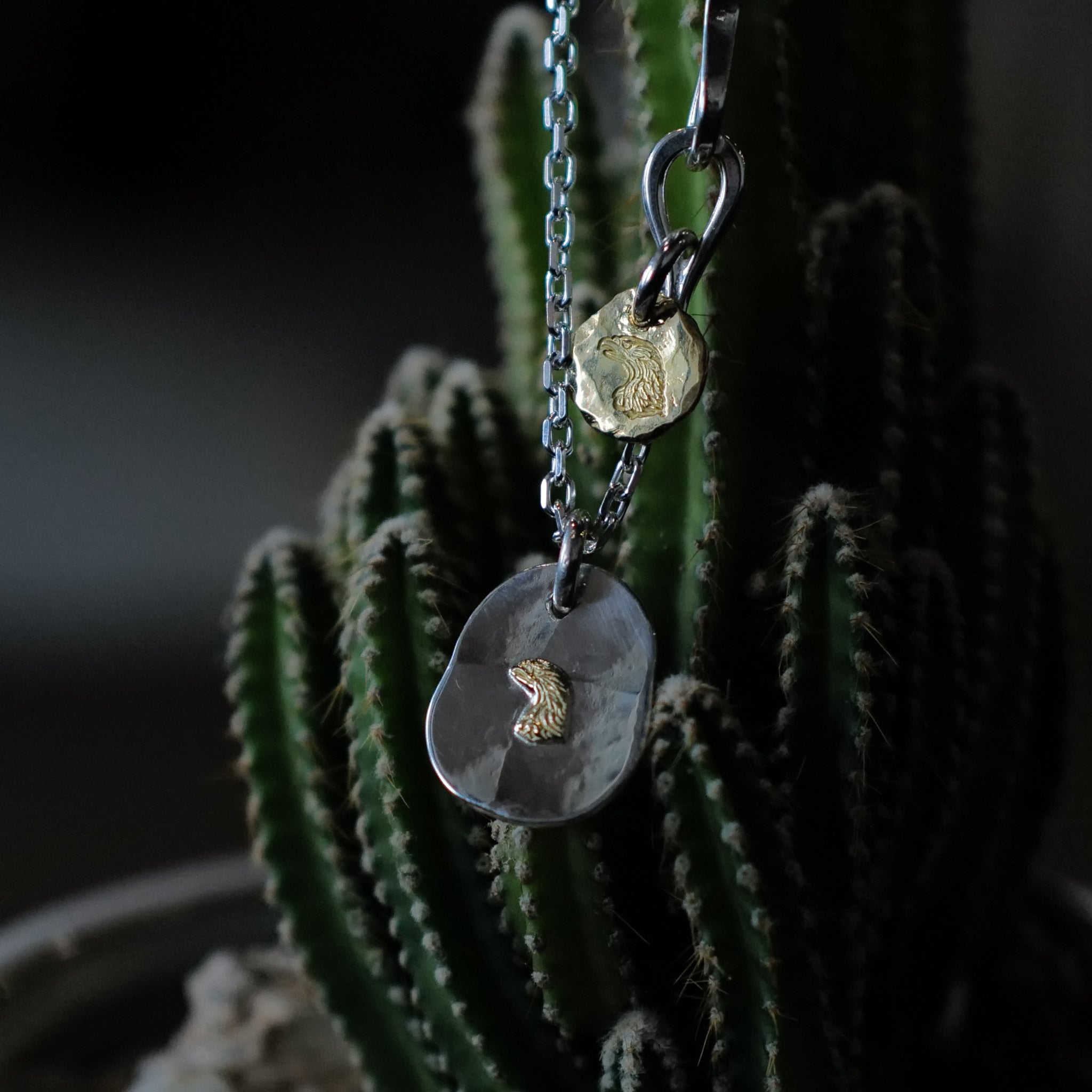 Larry Smith Eagle Head Pendant Necklace – BROGUE