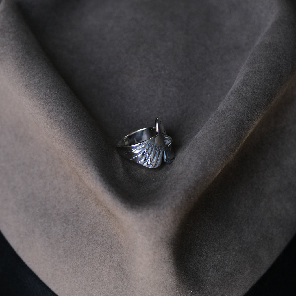 Larry Smith Thunderbird Ring