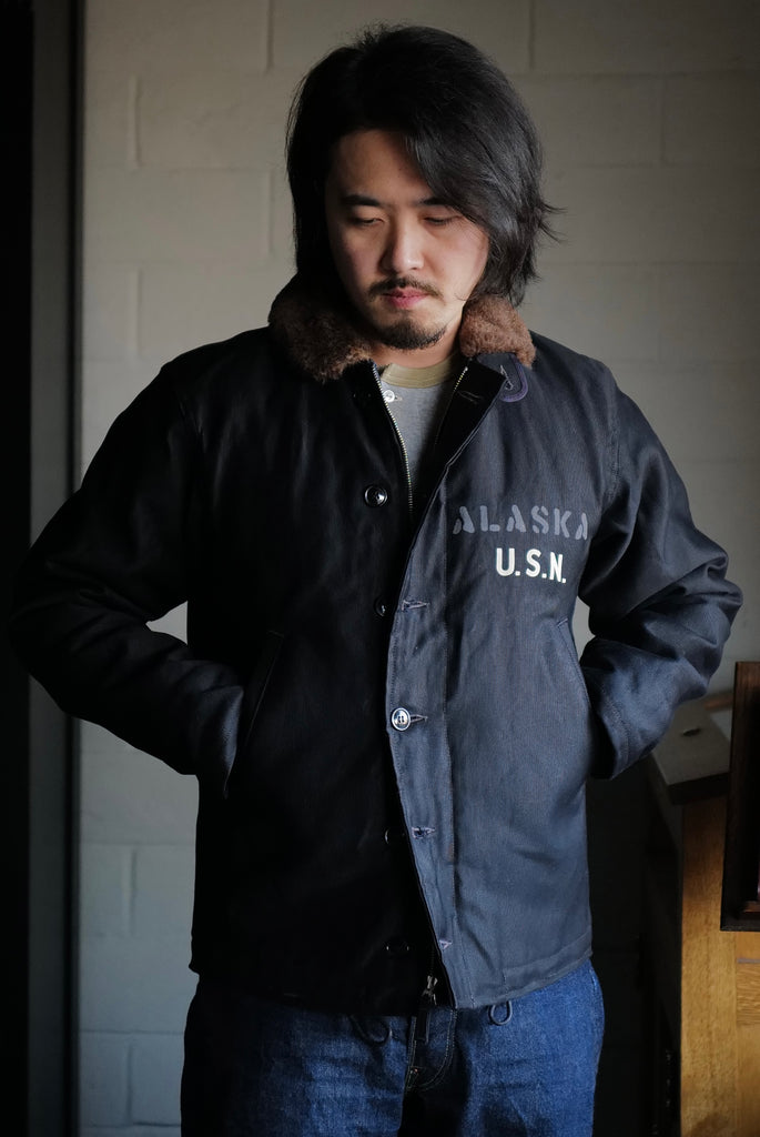 Freewheelers N1 Jacket - "US NAVY Alaska Naval Station"