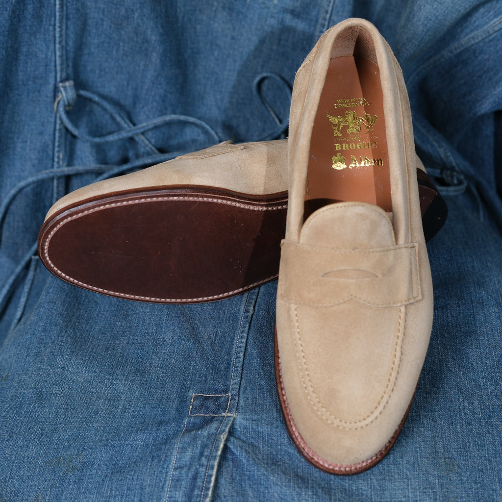 Alden x Brogue Boston Penny Loafer