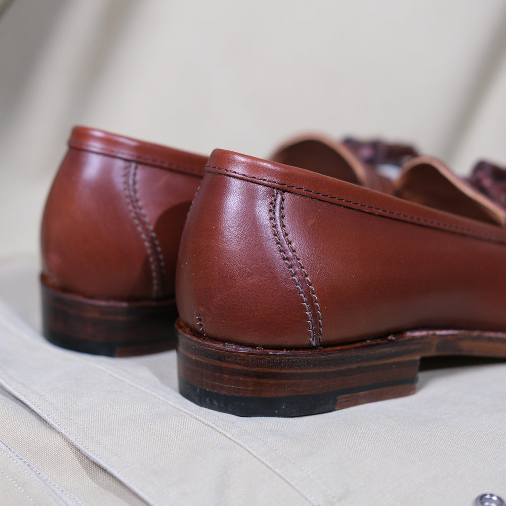 Alden x Brogue Peninsula Split Toe Tassel Loafer