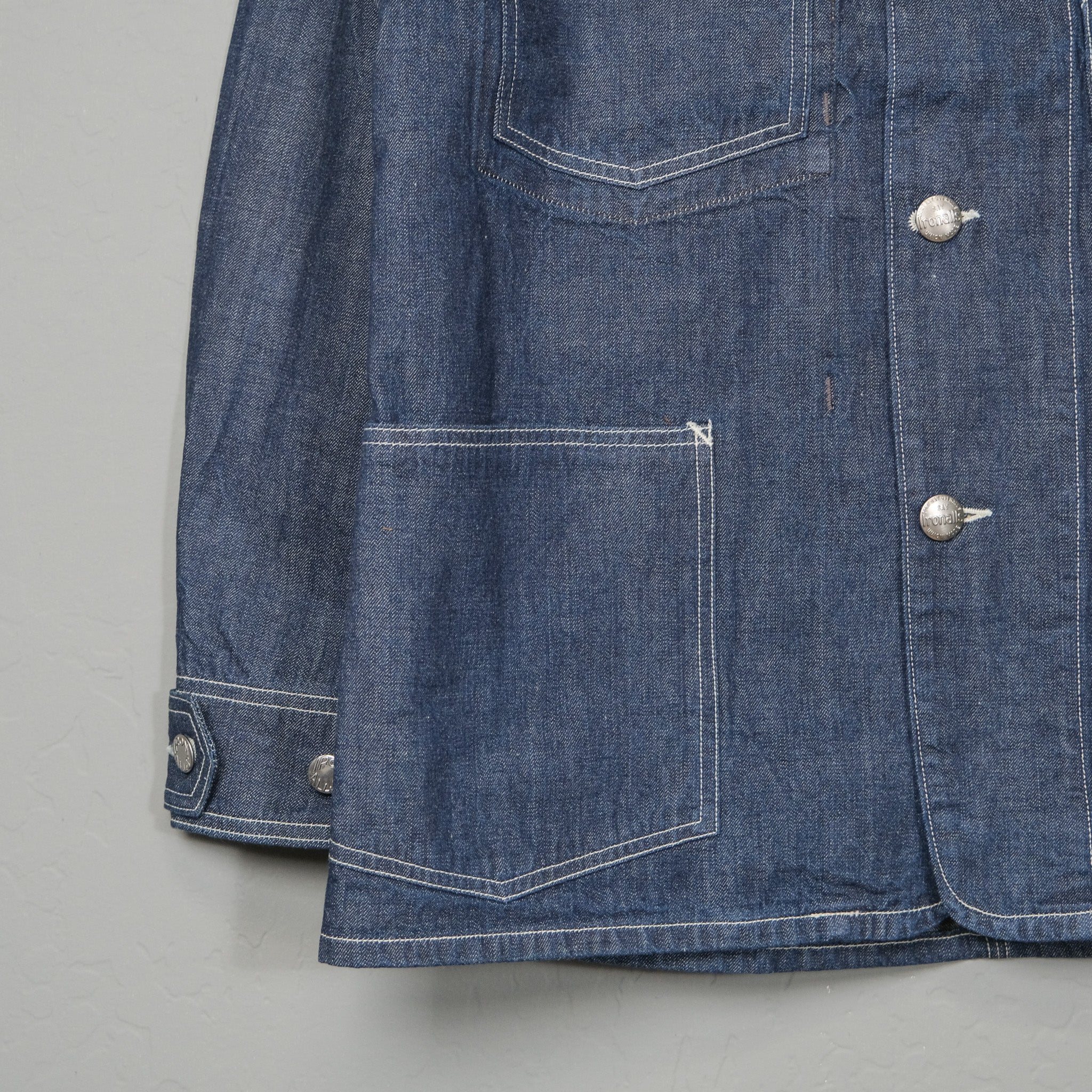 Freewheelers The Ironall Factories Co. Lot 100 Denim Chore Jacket