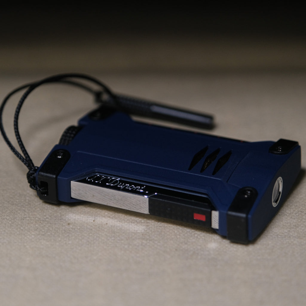 S.T. Dupont Defi Xtreme Soft Flame Lighter - Matte Blue