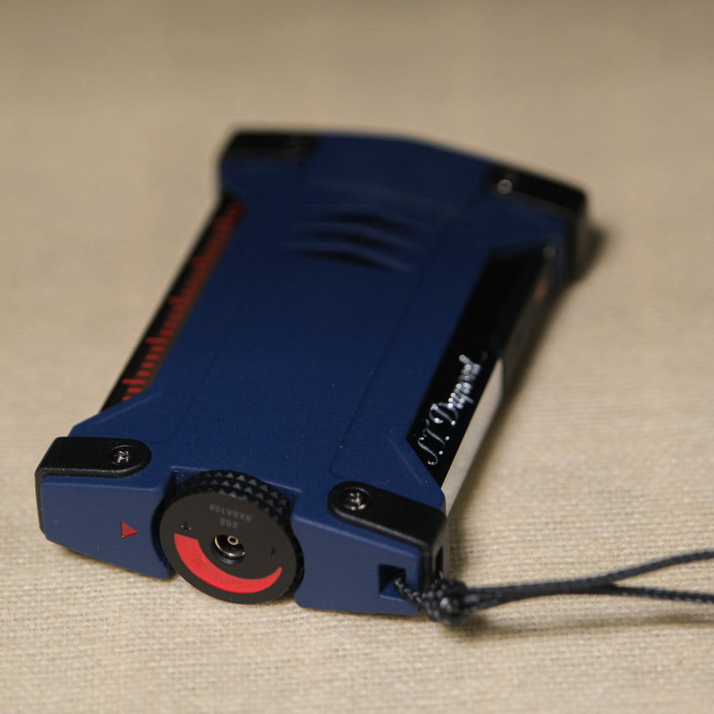 S.T. Dupont Defi Xtreme Soft Flame Lighter - Matte Blue