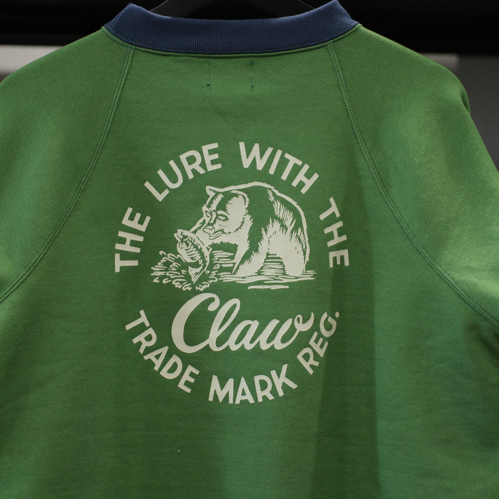 Freewheelers "The Lure With The Claw" Raglan Sleeve Sweat Shirt