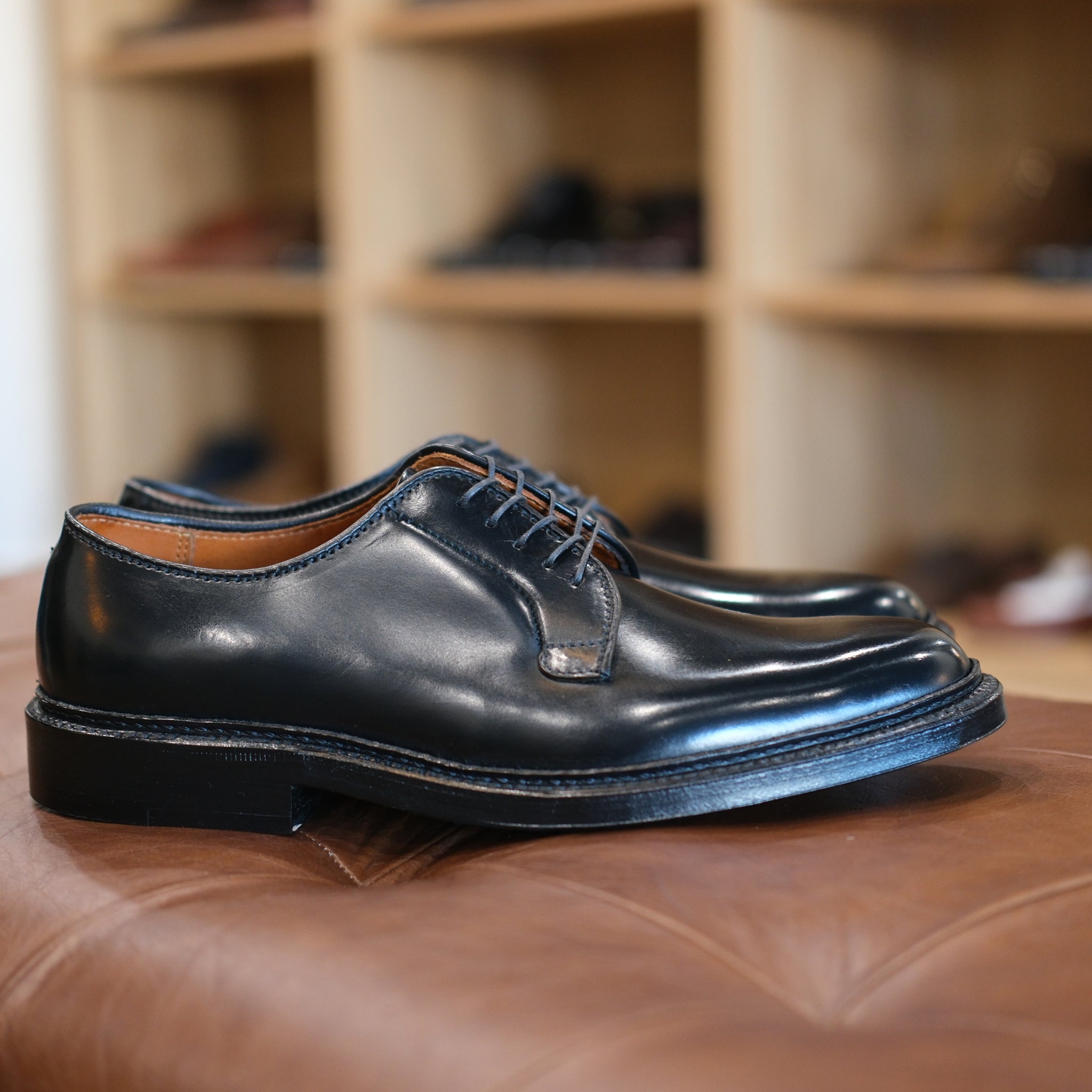 Alden Plain Toe Blucher – BROGUE