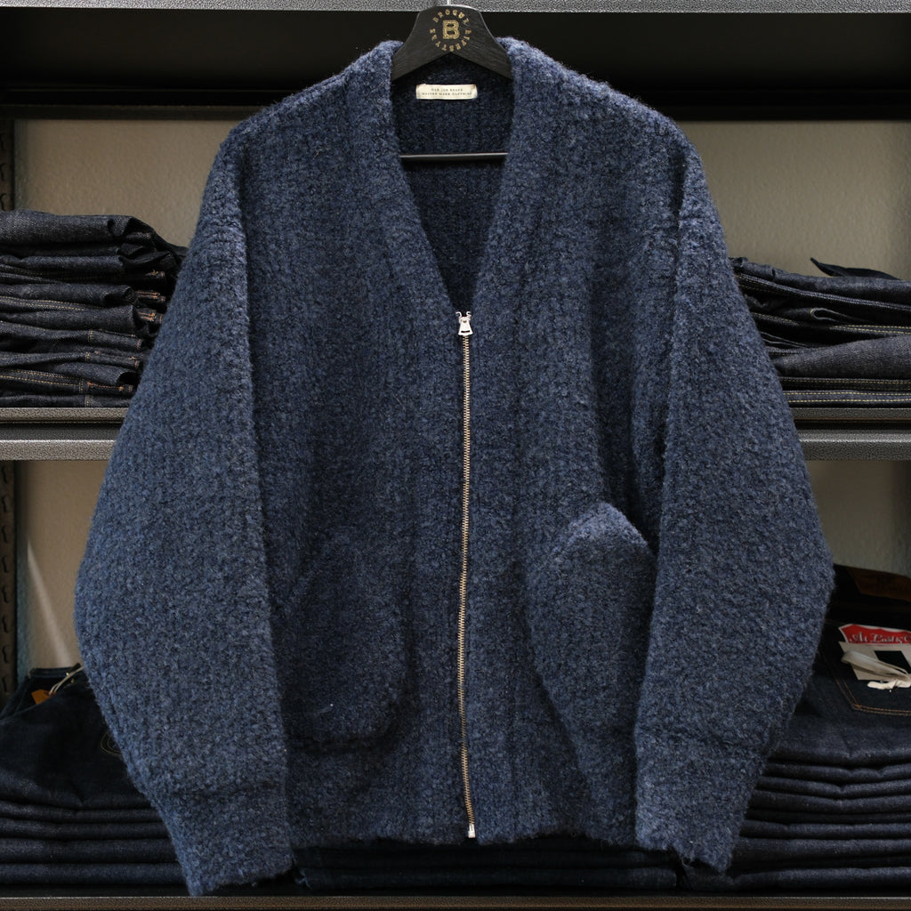 Old Joe - Boucle Alpaka Zip Cardigan