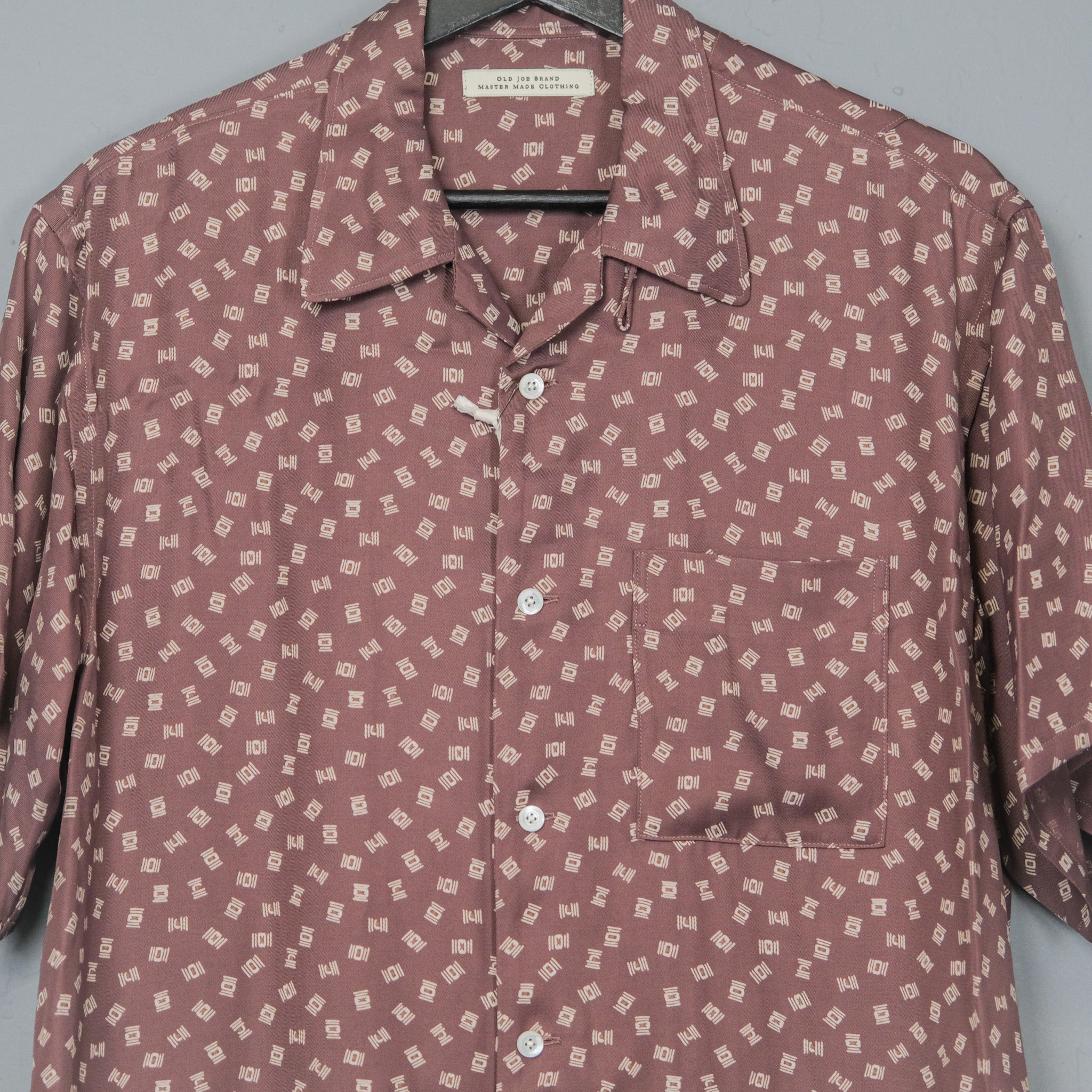 値下げ中　OLD JOE OPEN COLLAR SHIRTS OLD JOE & CO. (オールドジョー)ORIGINAL PRINTED OPEN COLLAR