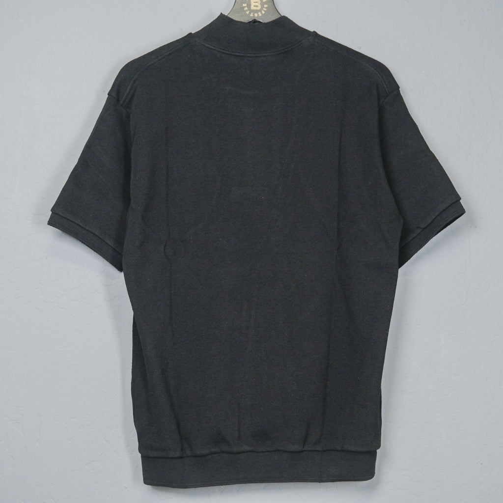 Old Joe Mock-Neck Nep Ribed Tops