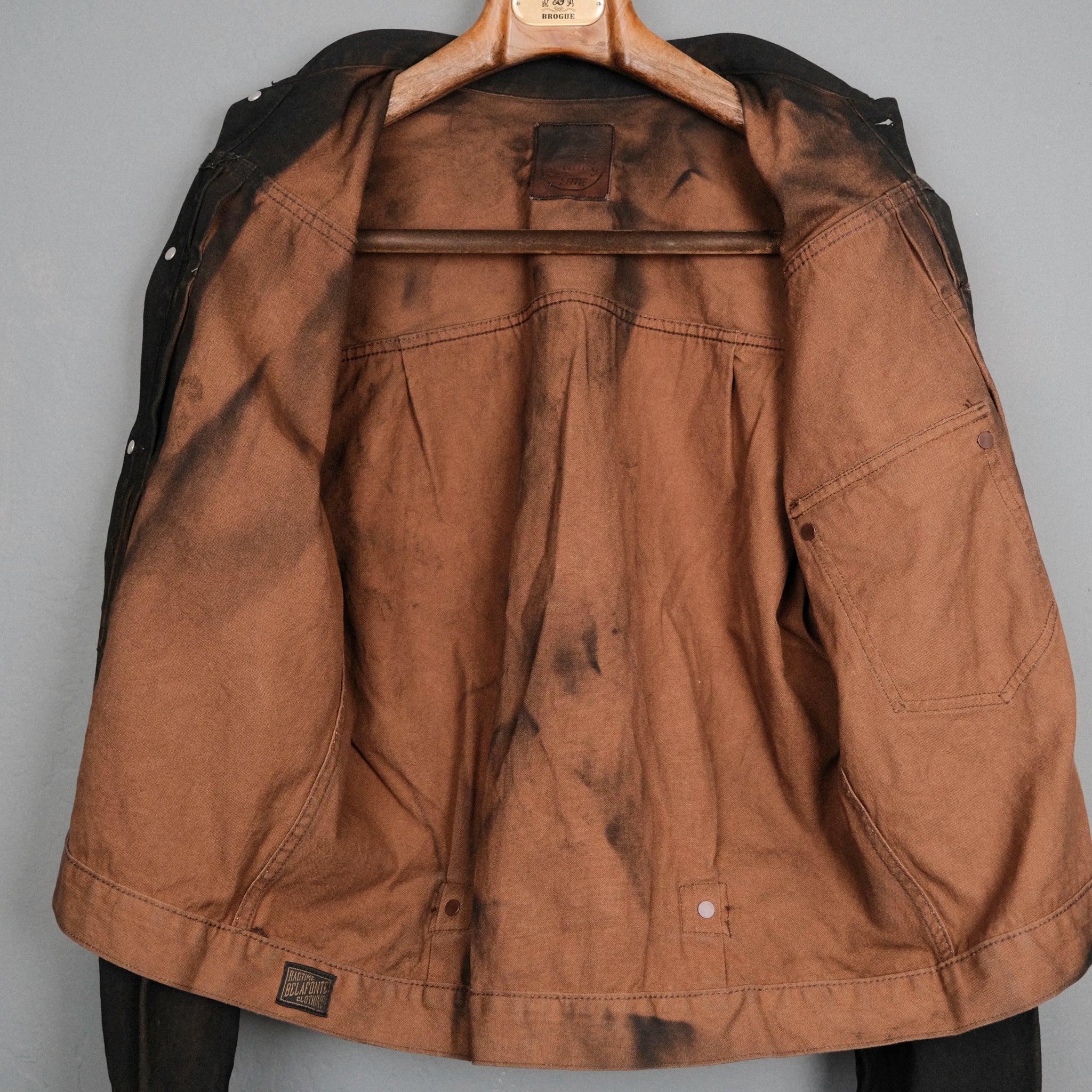 BELAFONTE/RAGTIME A-1 JKT CAMEL BROWN